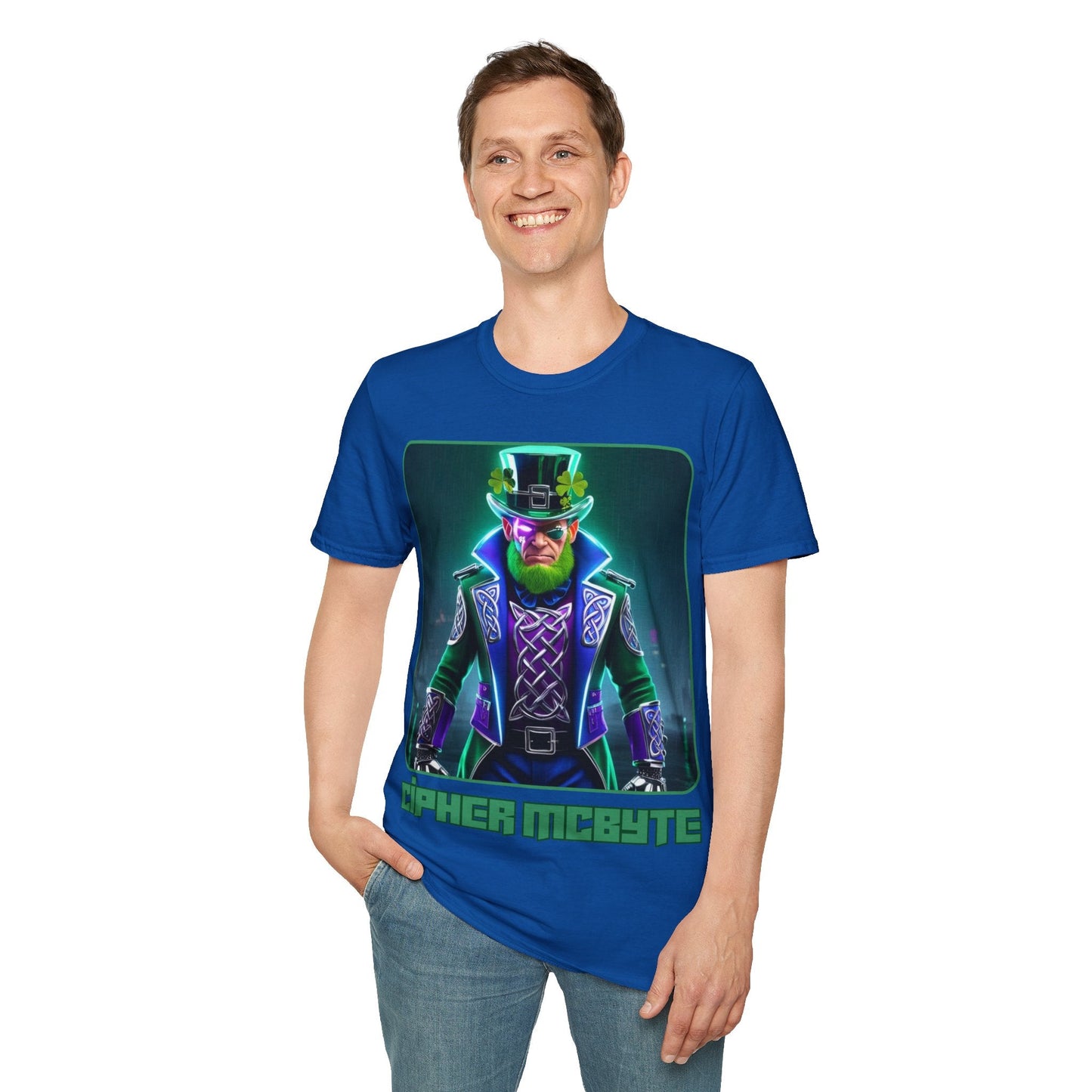 Cipher McByte DKcolors Unisex T-Shirt by cypherpunkgear – cypherpunkgear.com | Cypherpunk Merch