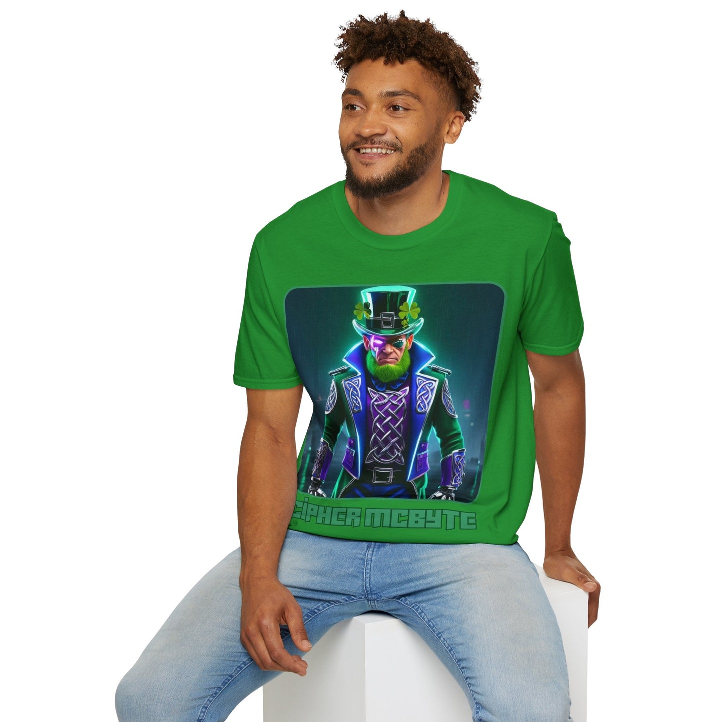 Cipher McByte DKcolors Unisex T-Shirt by cypherpunkgear – cypherpunkgear.com | Cypherpunk Merch