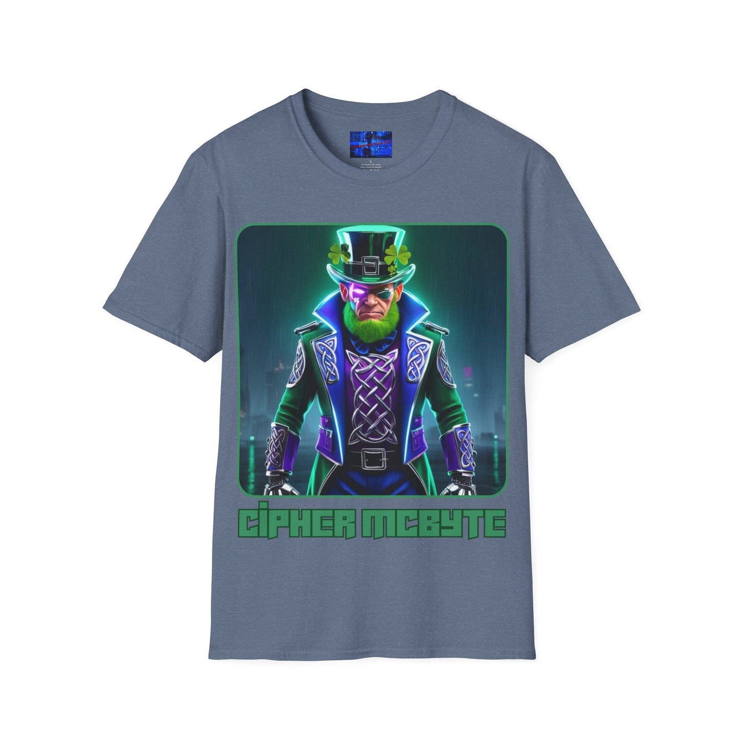 Cipher McByte DKcolors Unisex T-Shirt by cypherpunkgear – cypherpunkgear.com | Cypherpunk Merch
