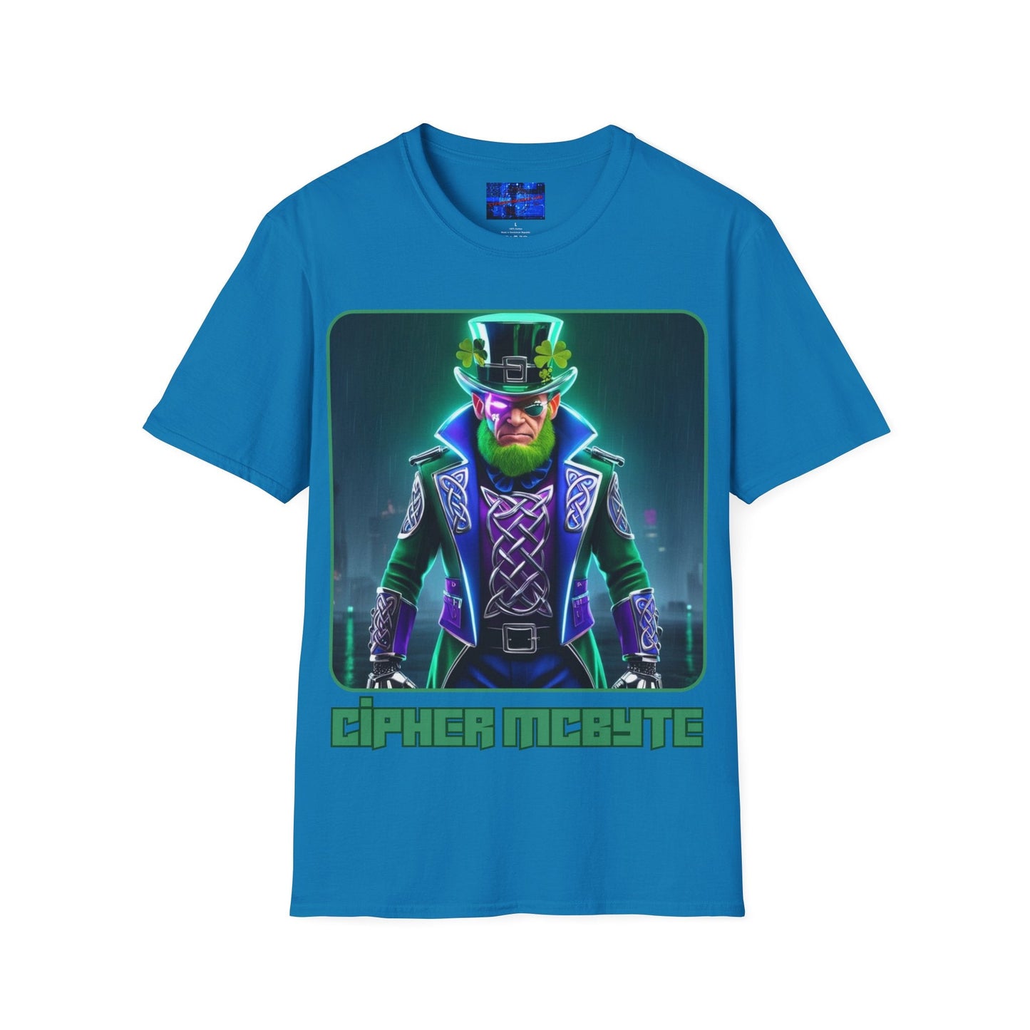 Cipher McByte DKcolors Unisex T-Shirt by cypherpunkgear – cypherpunkgear.com | Cypherpunk Merch