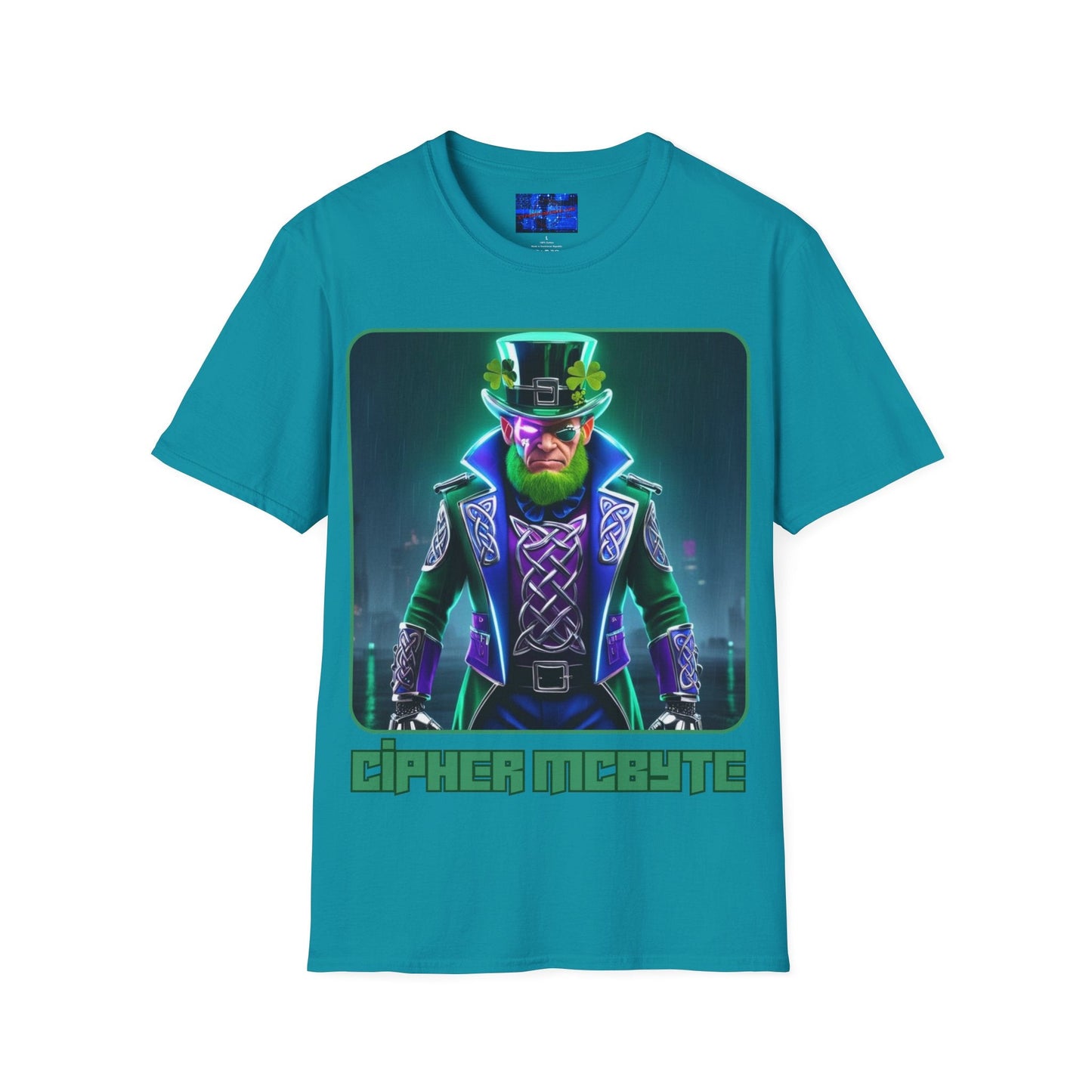 Cipher McByte DKcolors Unisex T-Shirt by cypherpunkgear – cypherpunkgear.com | Cypherpunk Merch