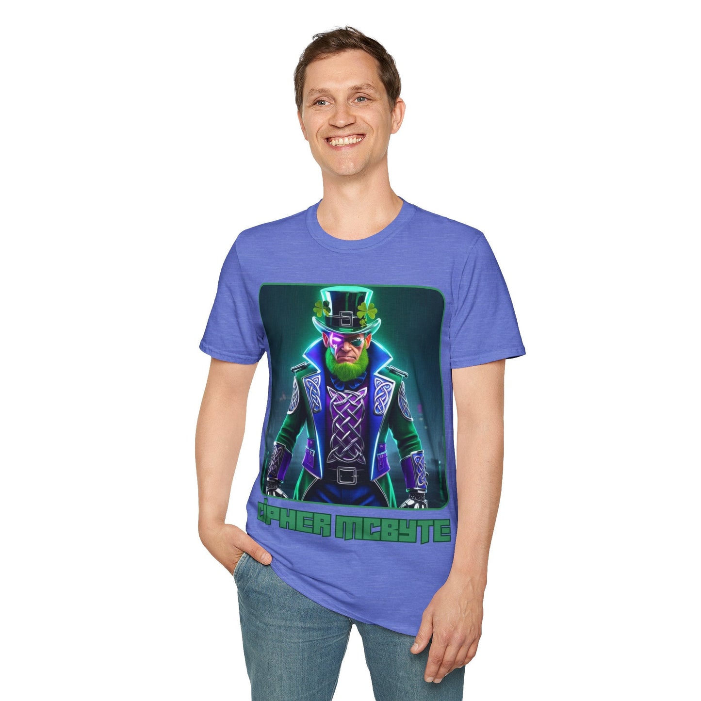 Cipher McByte LTcolors Unisex T-Shirt by cypherpunkgear – cypherpunkgear.com | Cypherpunk Merch