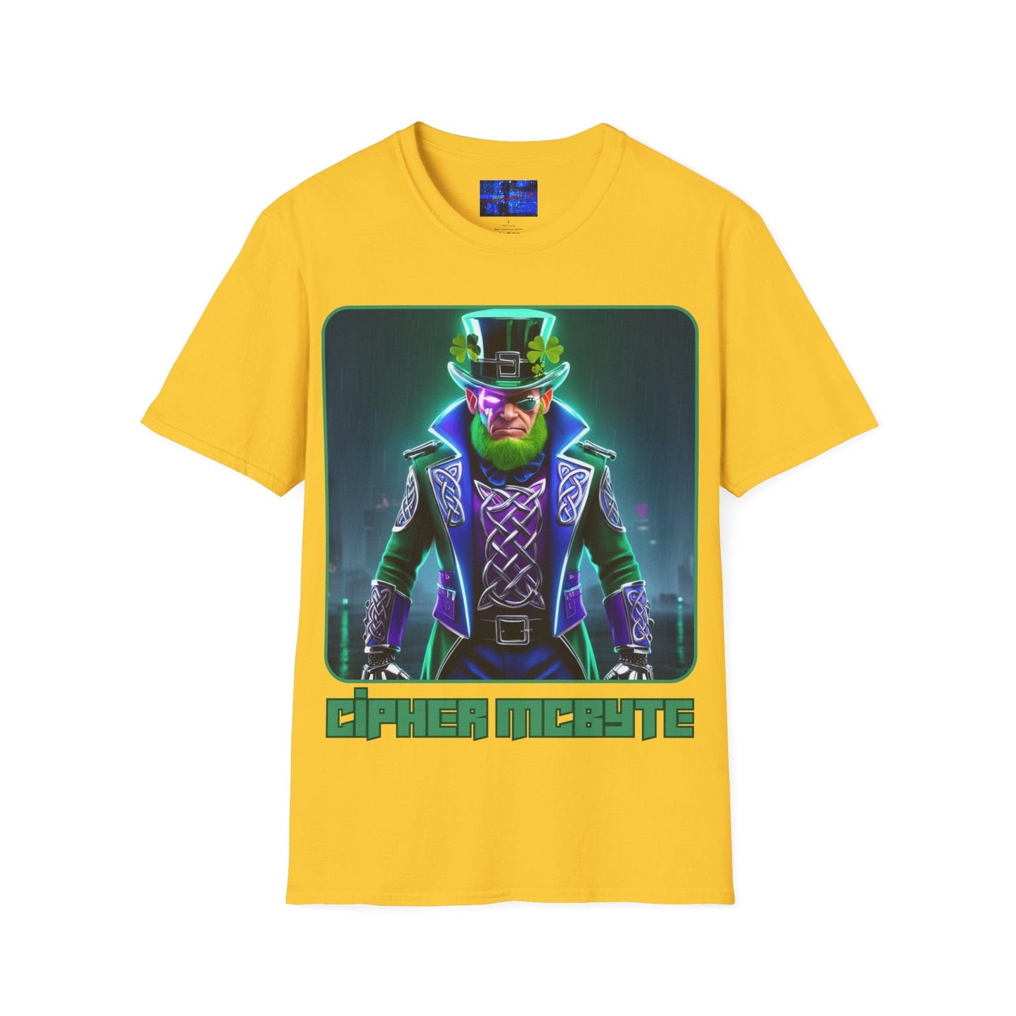 Cipher McByte LTcolors Unisex T-Shirt by cypherpunkgear – cypherpunkgear.com | Cypherpunk Merch