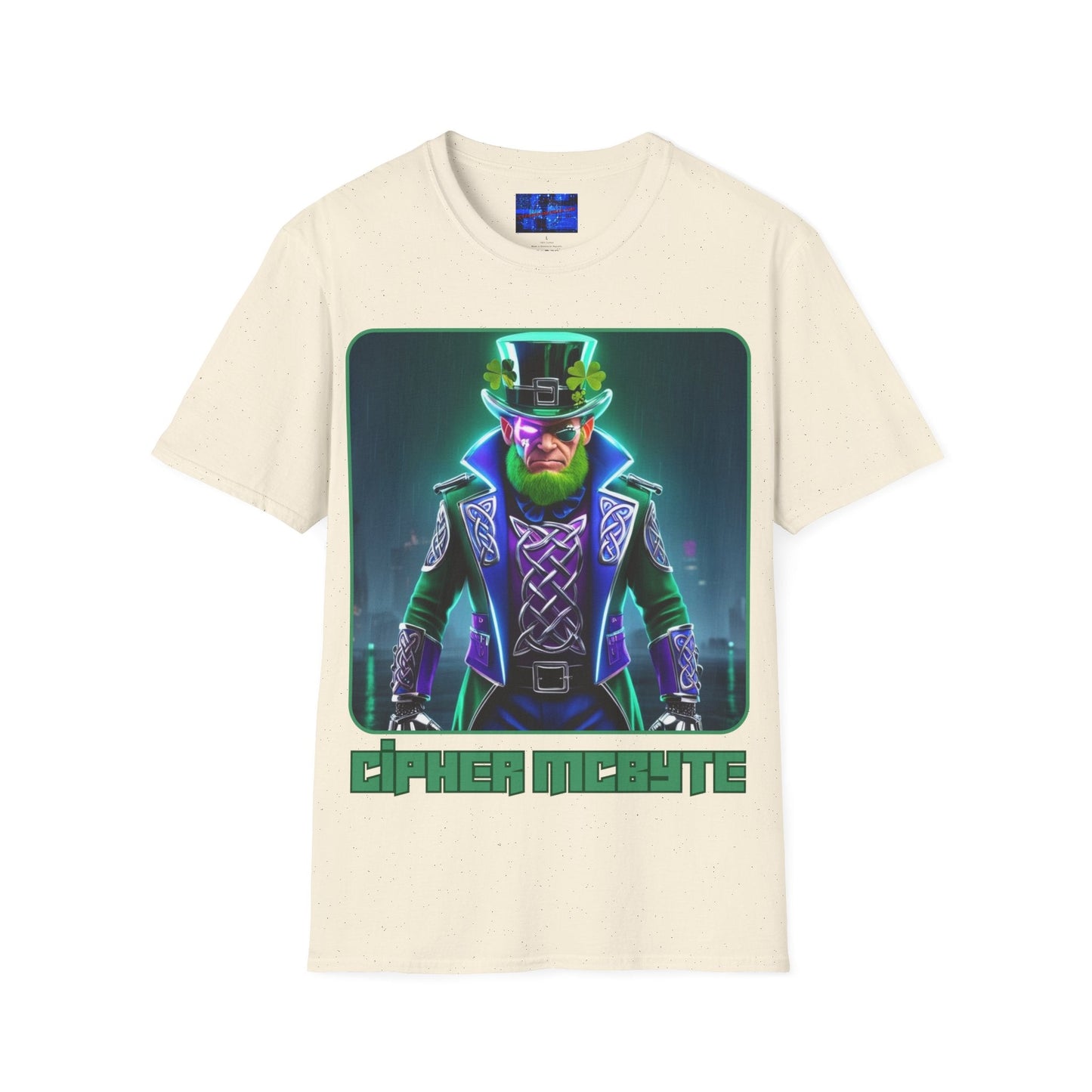 Cipher McByte LTcolors Unisex T-Shirt by cypherpunkgear – cypherpunkgear.com | Cypherpunk Merch