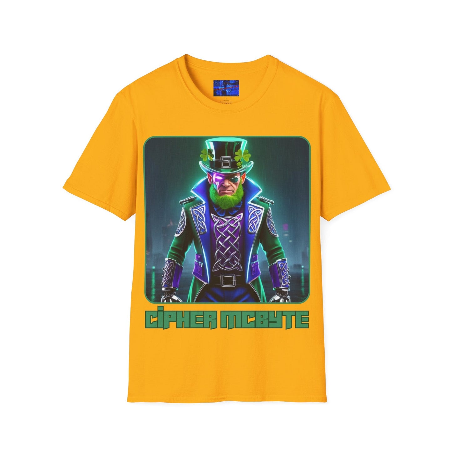 Cipher McByte LTcolors Unisex T-Shirt by cypherpunkgear – cypherpunkgear.com | Cypherpunk Merch
