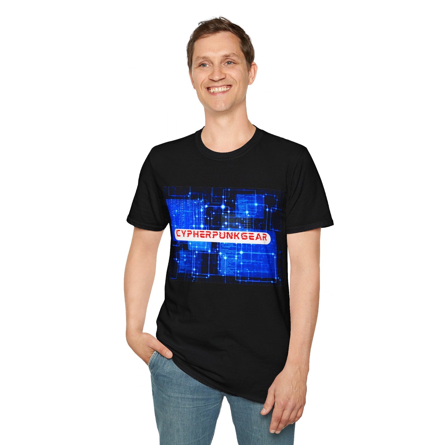 Cypherpunkgear logo Unisex T-Shirt by cypherpunkgear – cypherpunkgear.com | Cypherpunk Merch