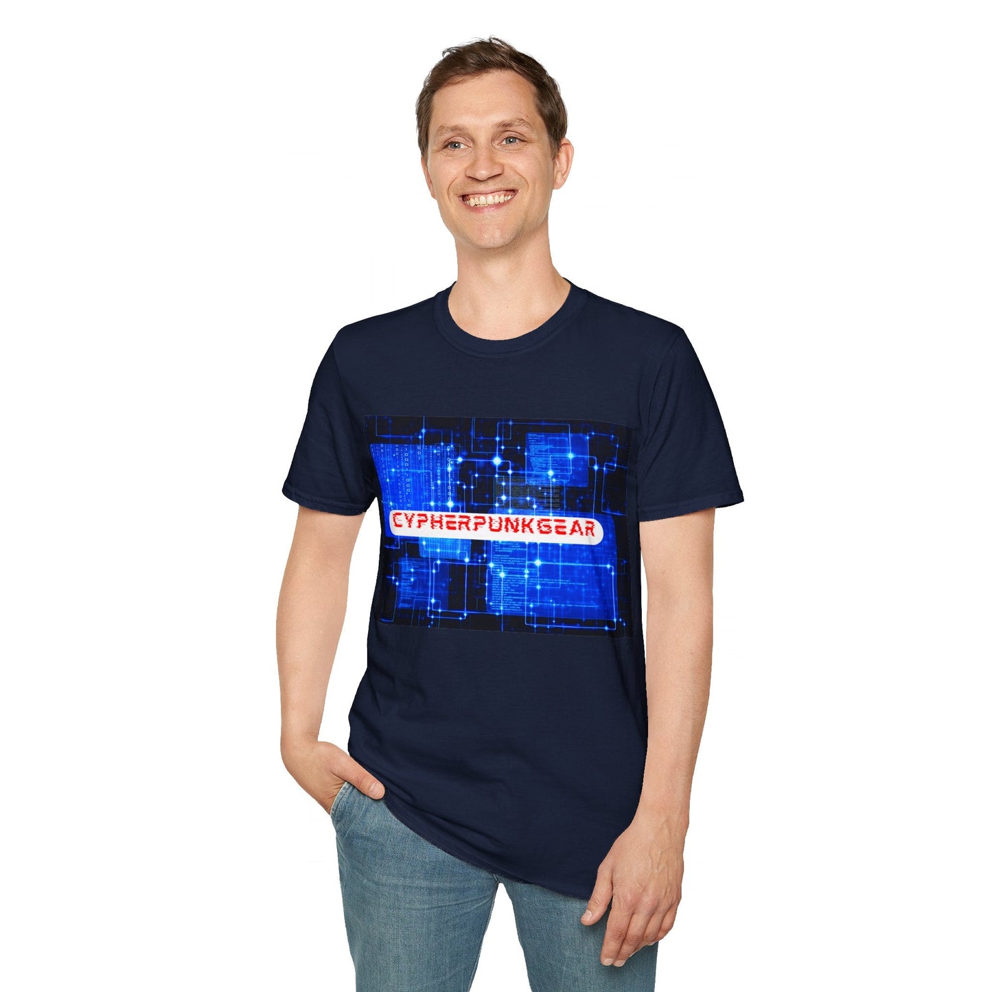 Cypherpunkgear logo Unisex T-Shirt by cypherpunkgear – cypherpunkgear.com | Cypherpunk Merch