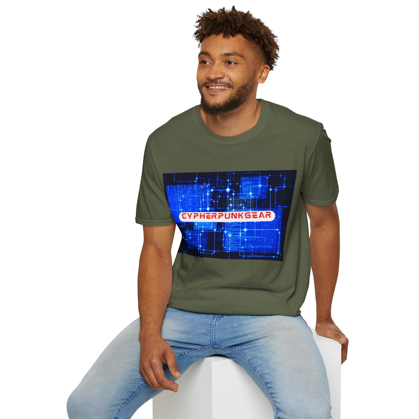 Cypherpunkgear logo Unisex T-Shirt by cypherpunkgear – cypherpunkgear.com | Cypherpunk Merch