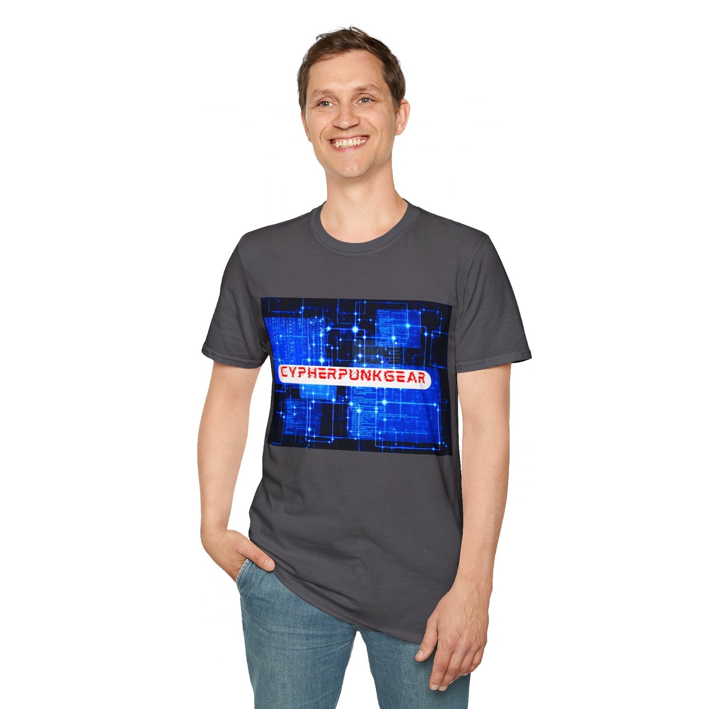 Cypherpunkgear logo Unisex T-Shirt by cypherpunkgear – cypherpunkgear.com | Cypherpunk Merch