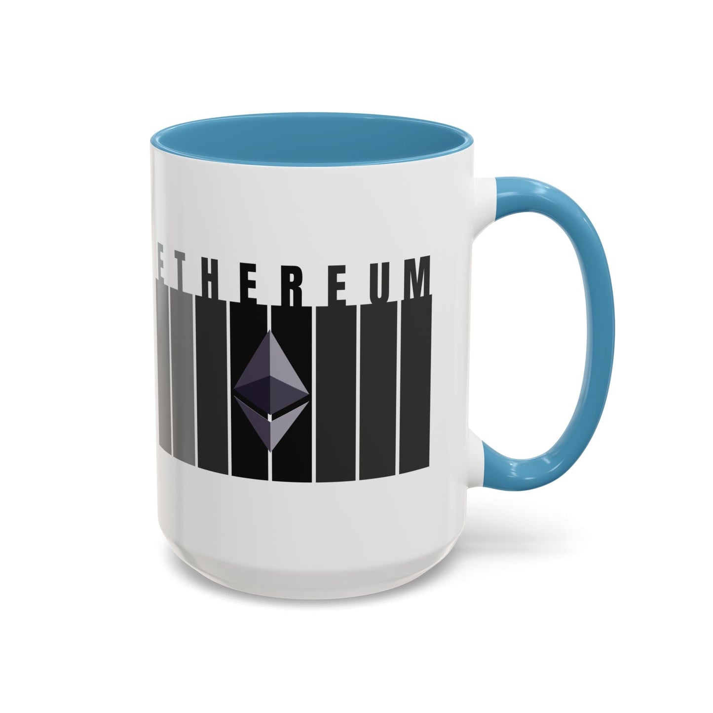 Ethereum (ETH) Accent Mug by cypherpunkgear – cypherpunkgear.com | Cypherpunk Merch