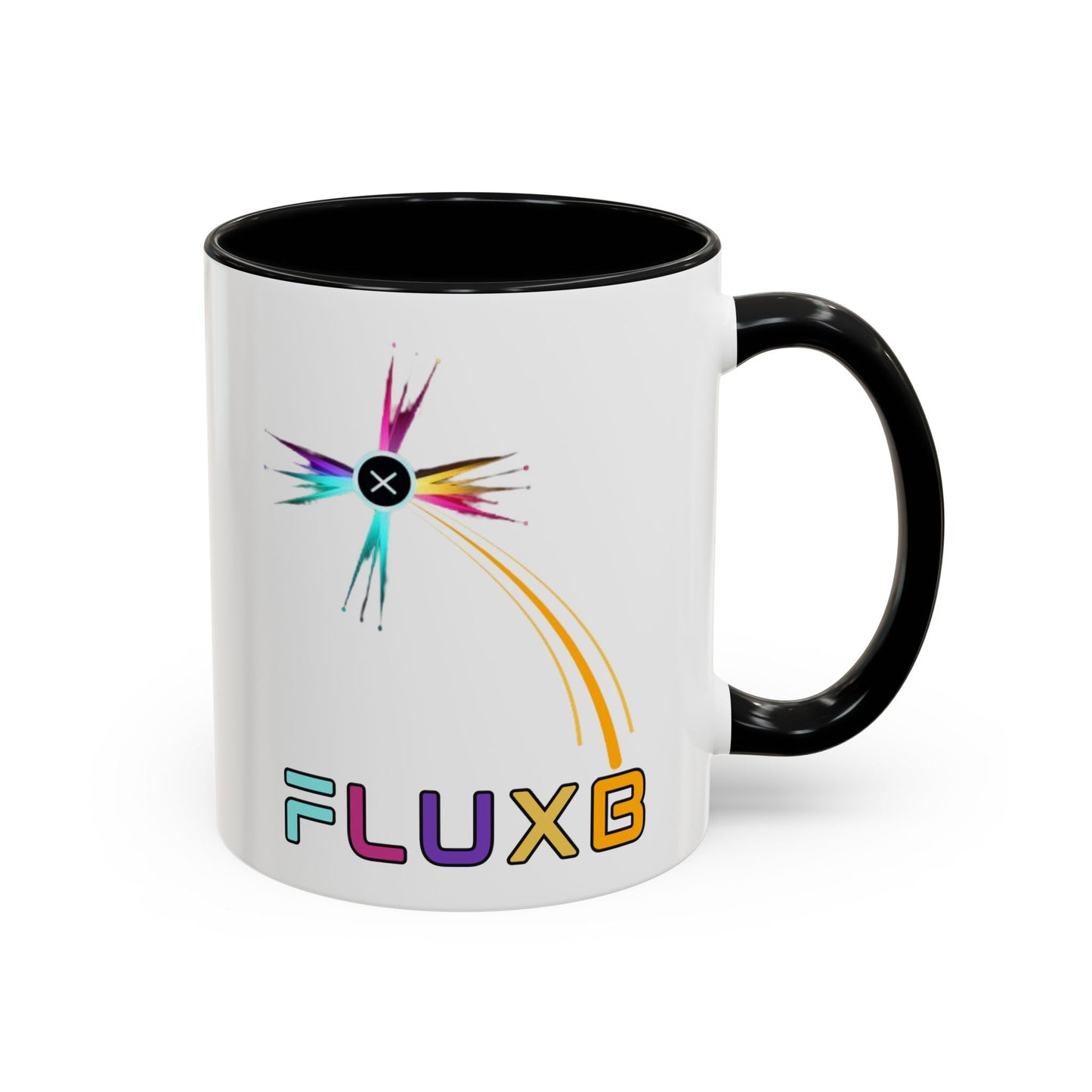 FluxBeam (FLUXB) Accent Mug by cypherpunkgear – cypherpunkgear.com | Cypherpunk Merch