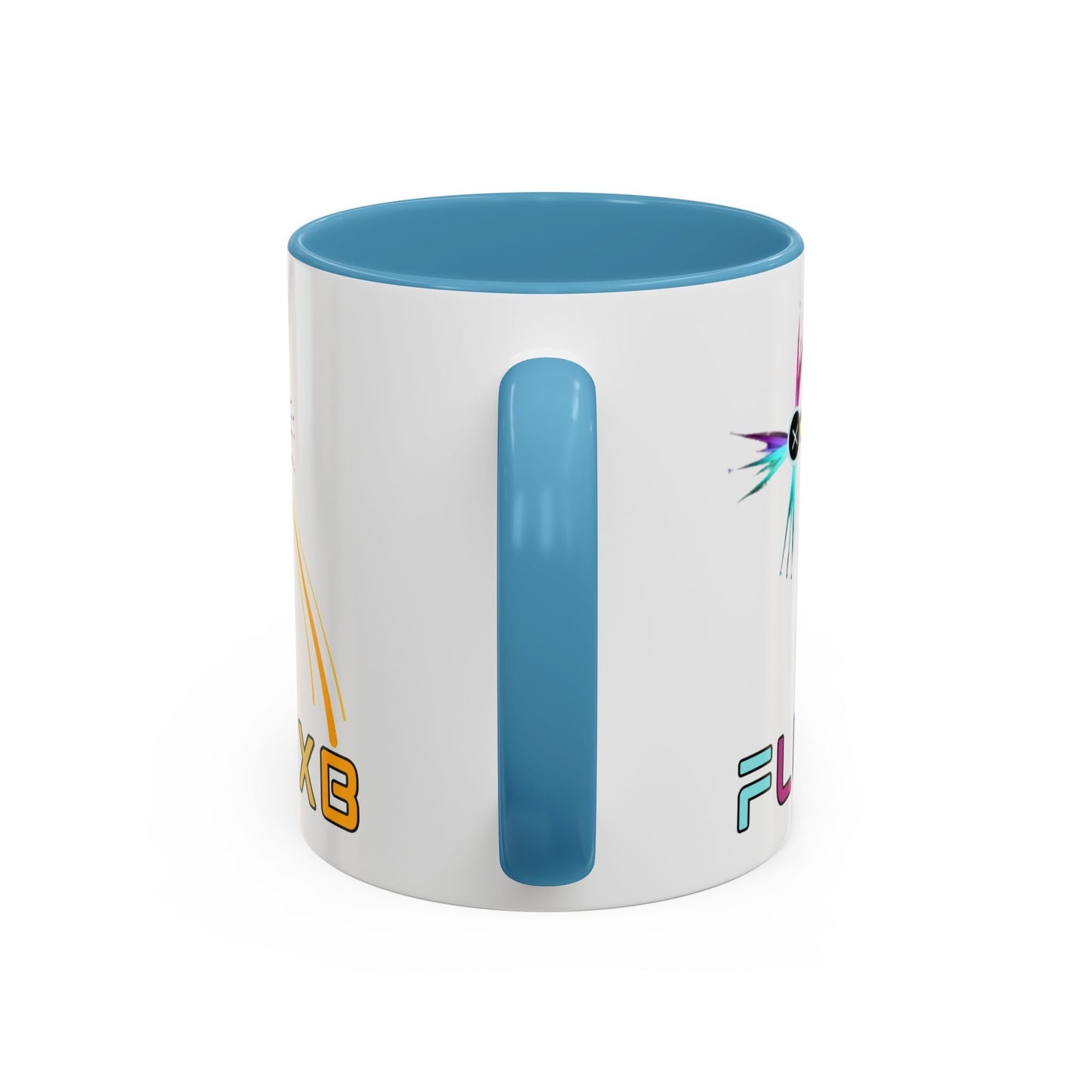 FluxBeam (FLUXB) Accent Mug by cypherpunkgear – cypherpunkgear.com | Cypherpunk Merch