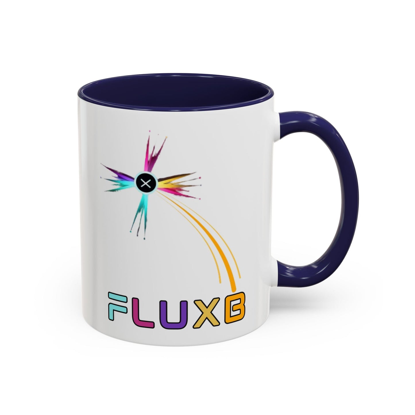 FluxBeam (FLUXB) Accent Mug by cypherpunkgear – cypherpunkgear.com | Cypherpunk Merch