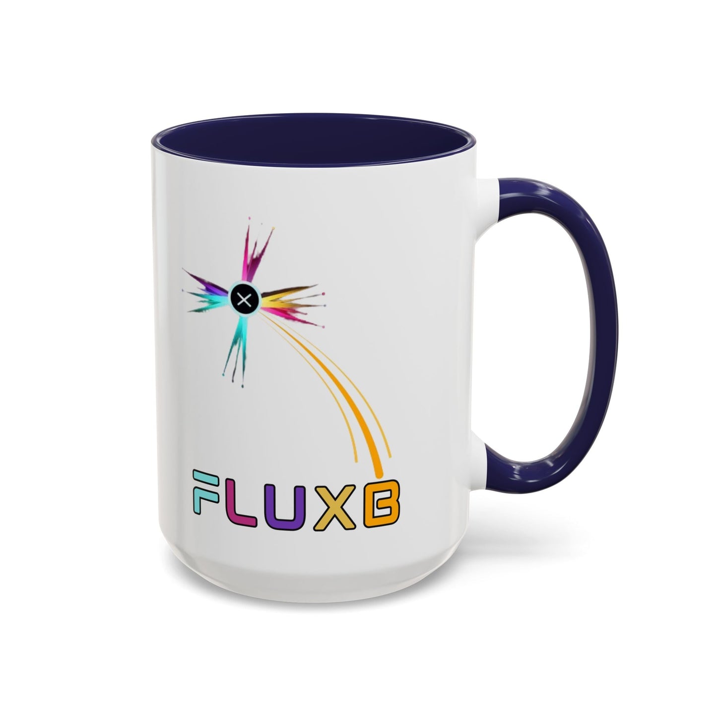 FluxBeam (FLUXB) Accent Mug by cypherpunkgear – cypherpunkgear.com | Cypherpunk Merch