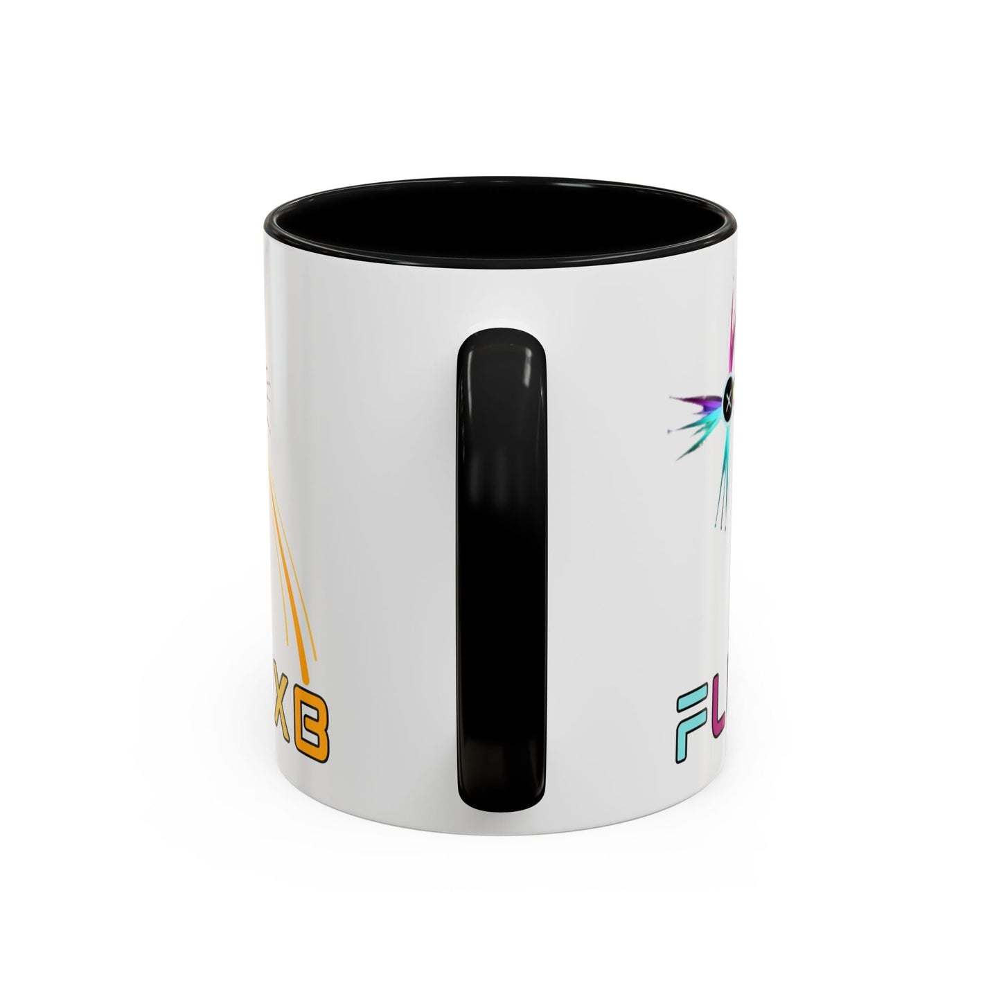 FluxBeam (FLUXB) Accent Mug by cypherpunkgear – cypherpunkgear.com | Cypherpunk Merch
