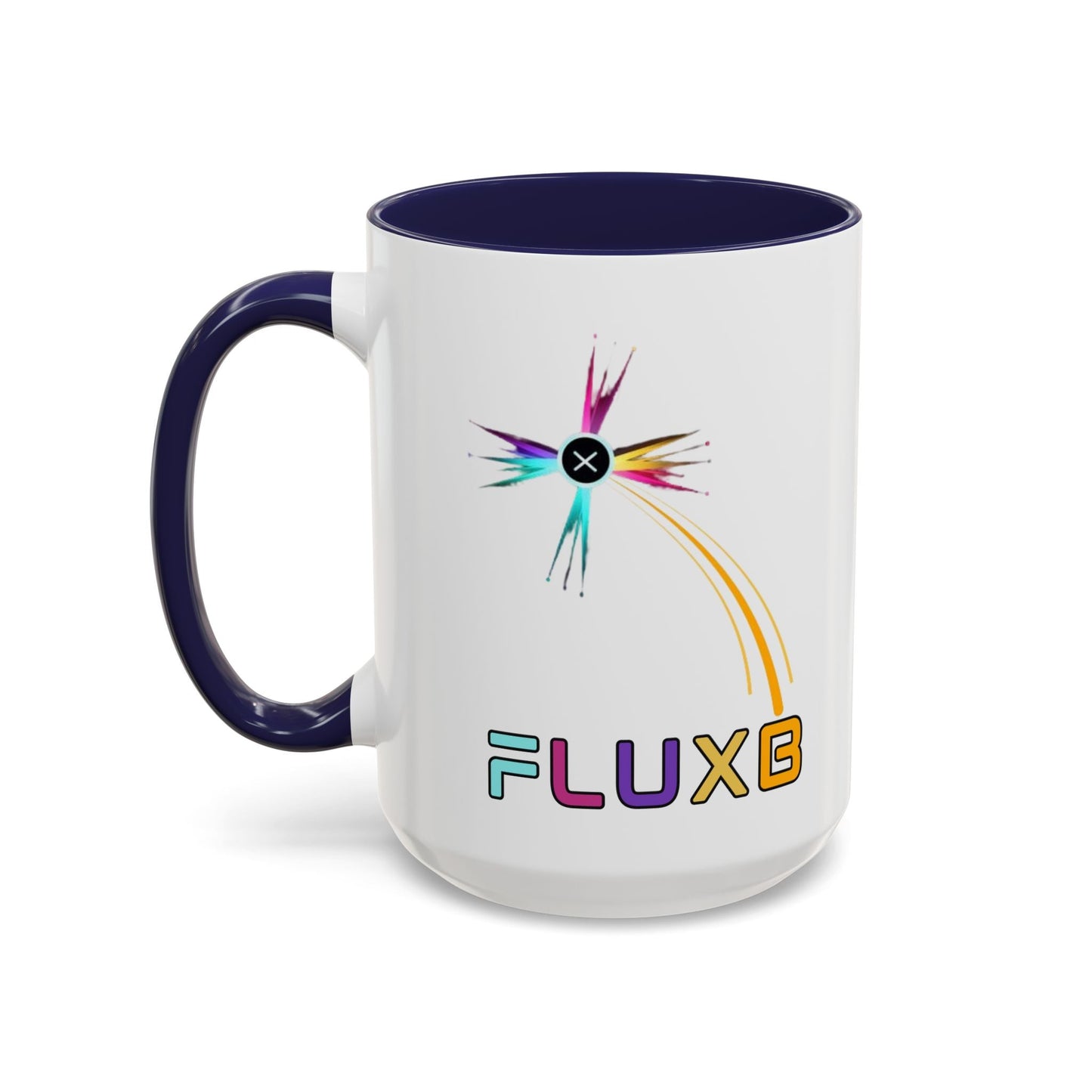 FluxBeam (FLUXB) Accent Mug by cypherpunkgear – cypherpunkgear.com | Cypherpunk Merch