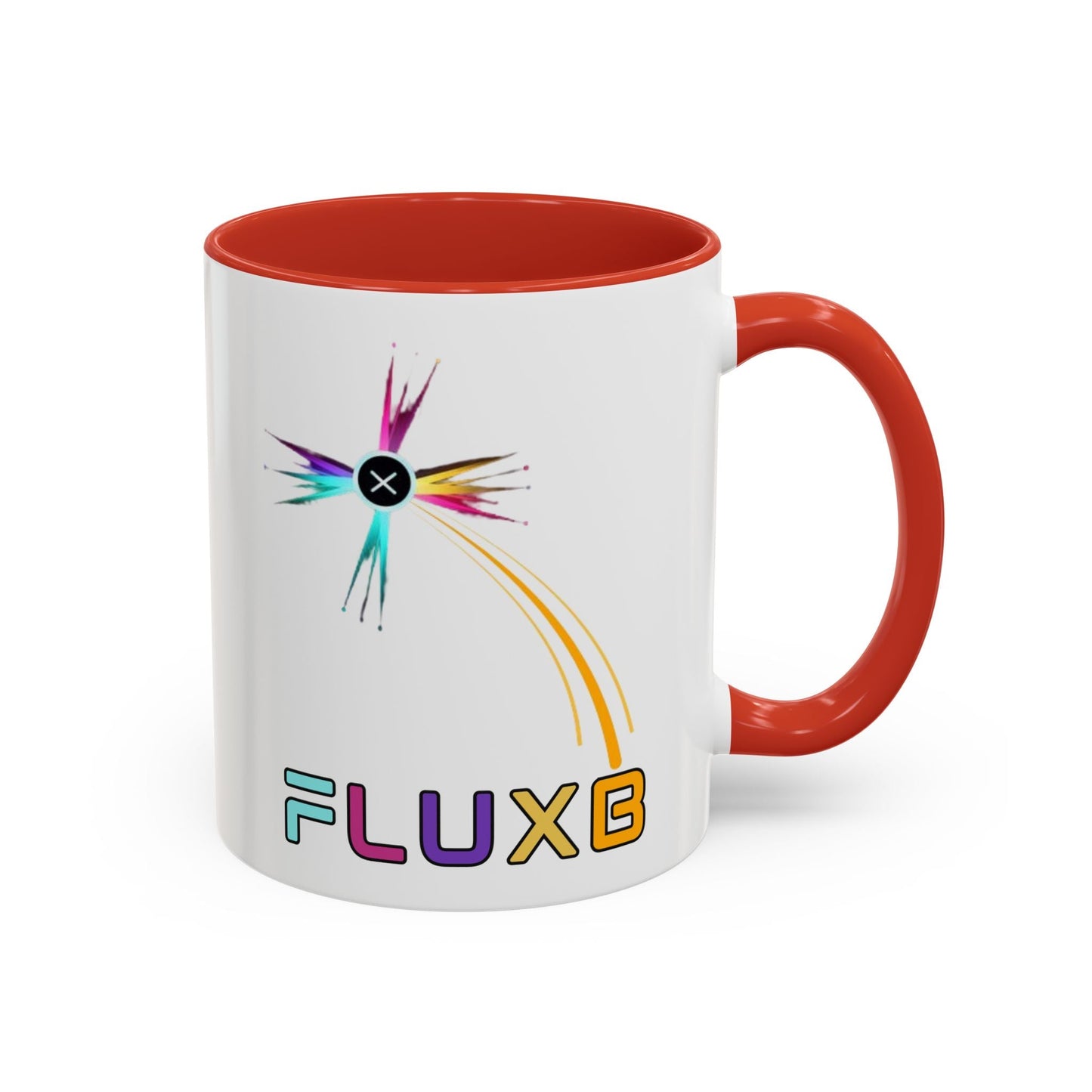 FluxBeam (FLUXB) Accent Mug by cypherpunkgear – cypherpunkgear.com | Cypherpunk Merch