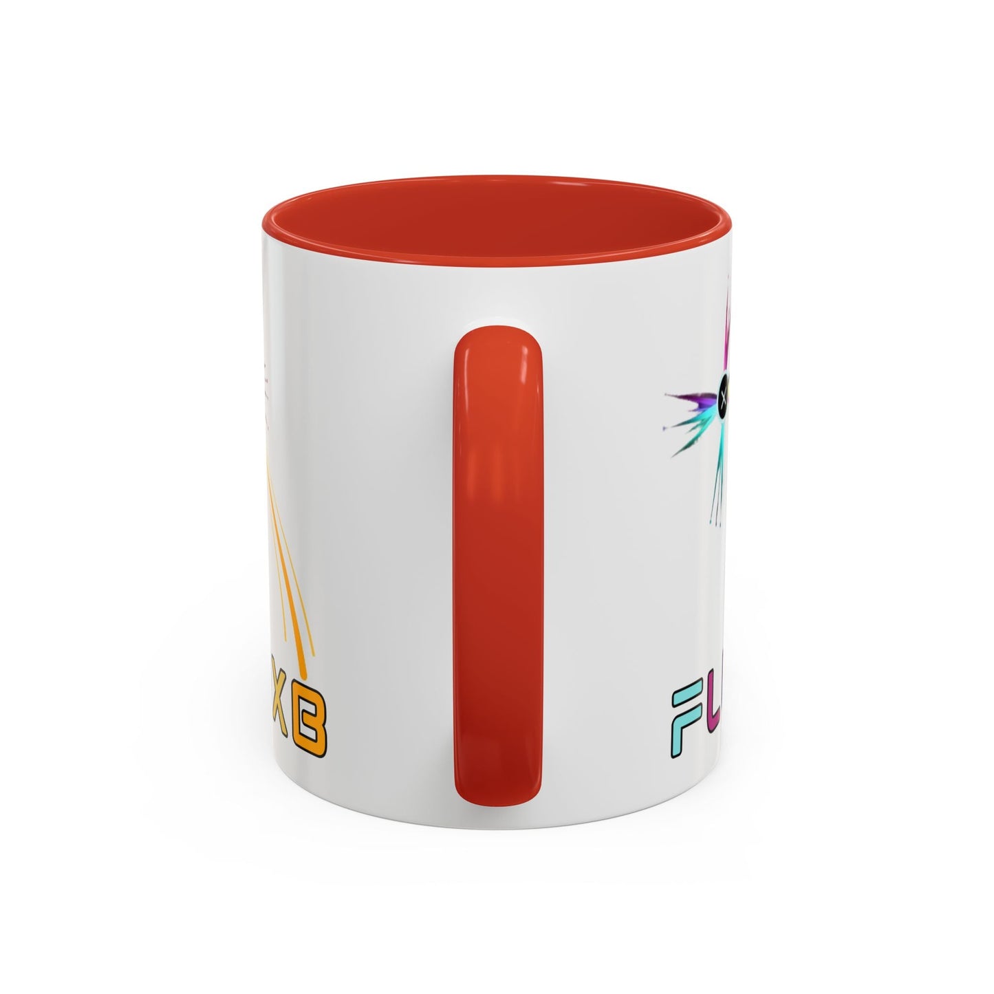 FluxBeam (FLUXB) Accent Mug by cypherpunkgear – cypherpunkgear.com | Cypherpunk Merch