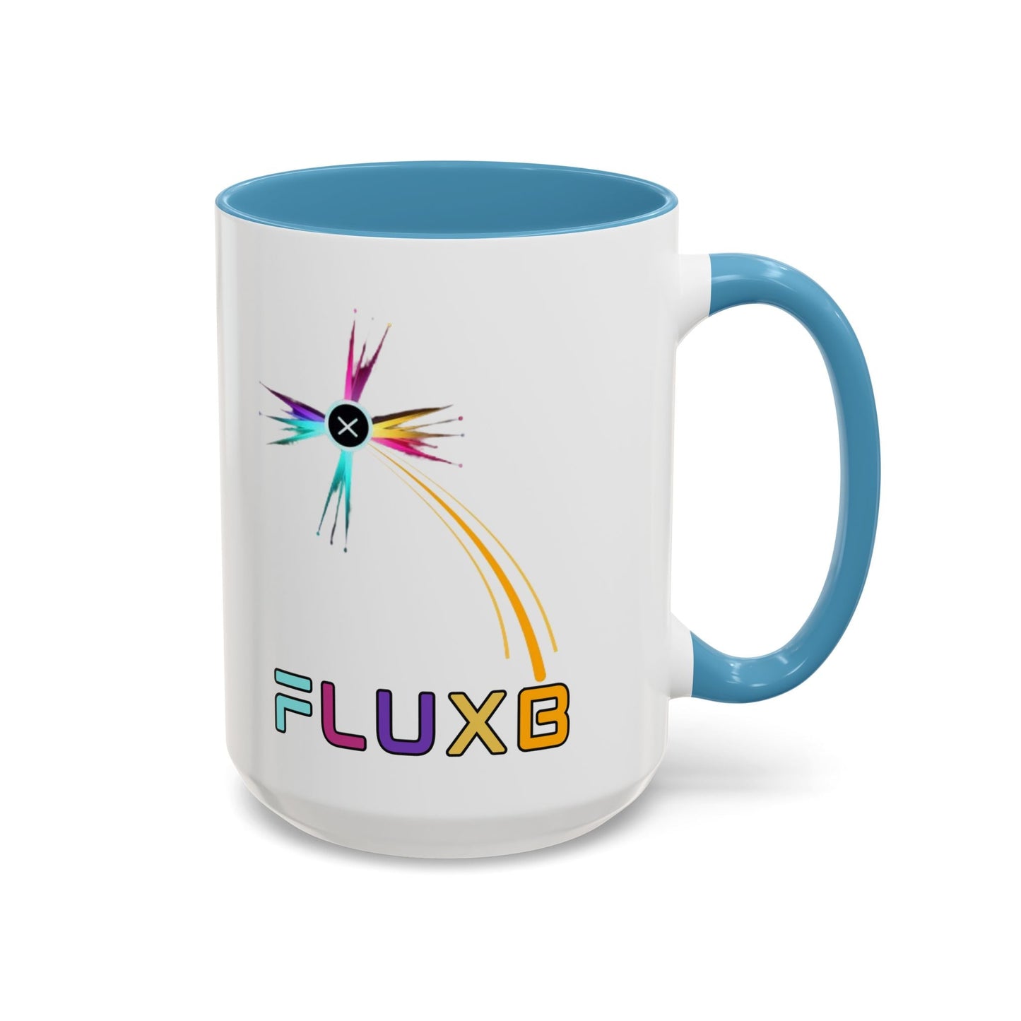 FluxBeam (FLUXB) Accent Mug by cypherpunkgear – cypherpunkgear.com | Cypherpunk Merch