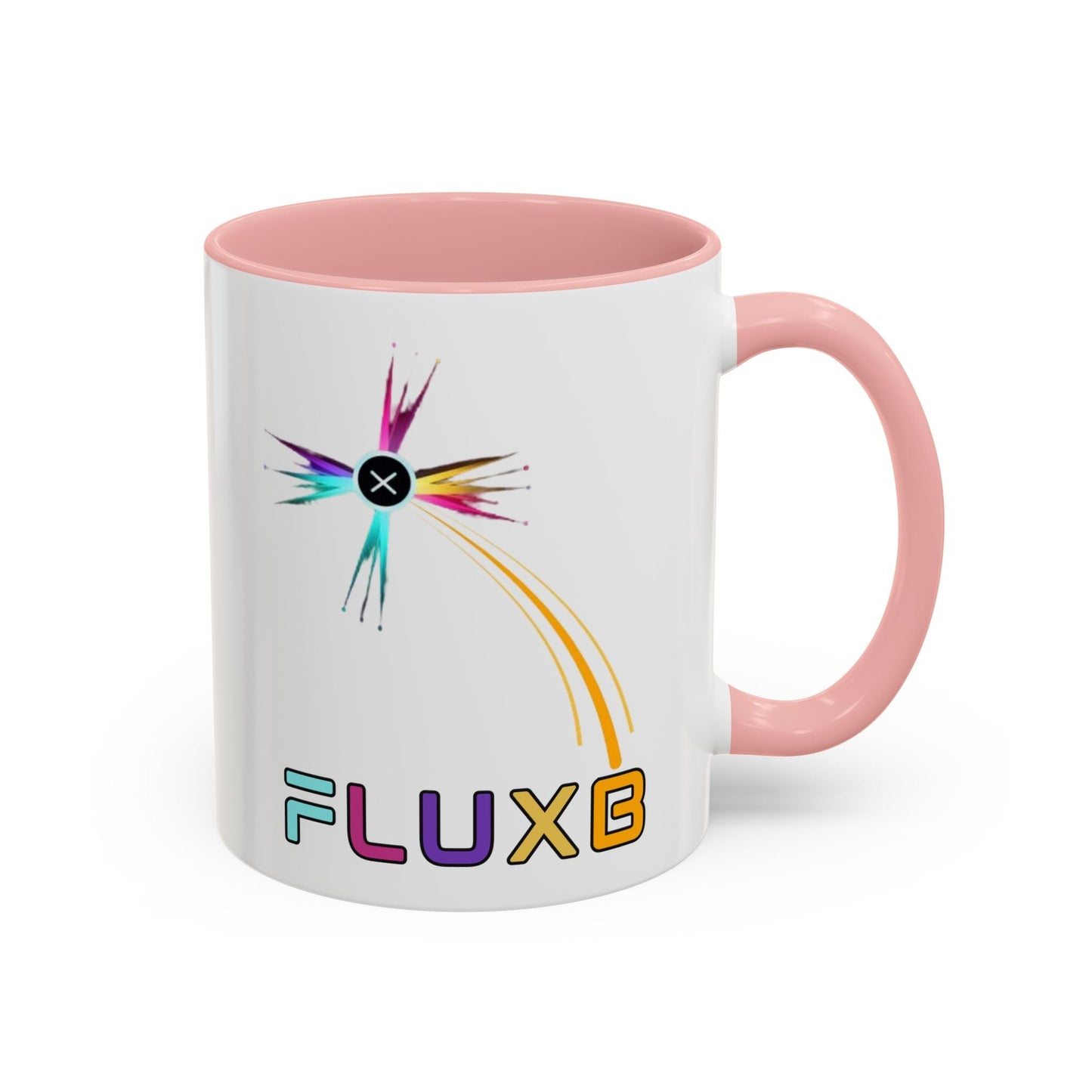 FluxBeam (FLUXB) Accent Mug by cypherpunkgear – cypherpunkgear.com | Cypherpunk Merch