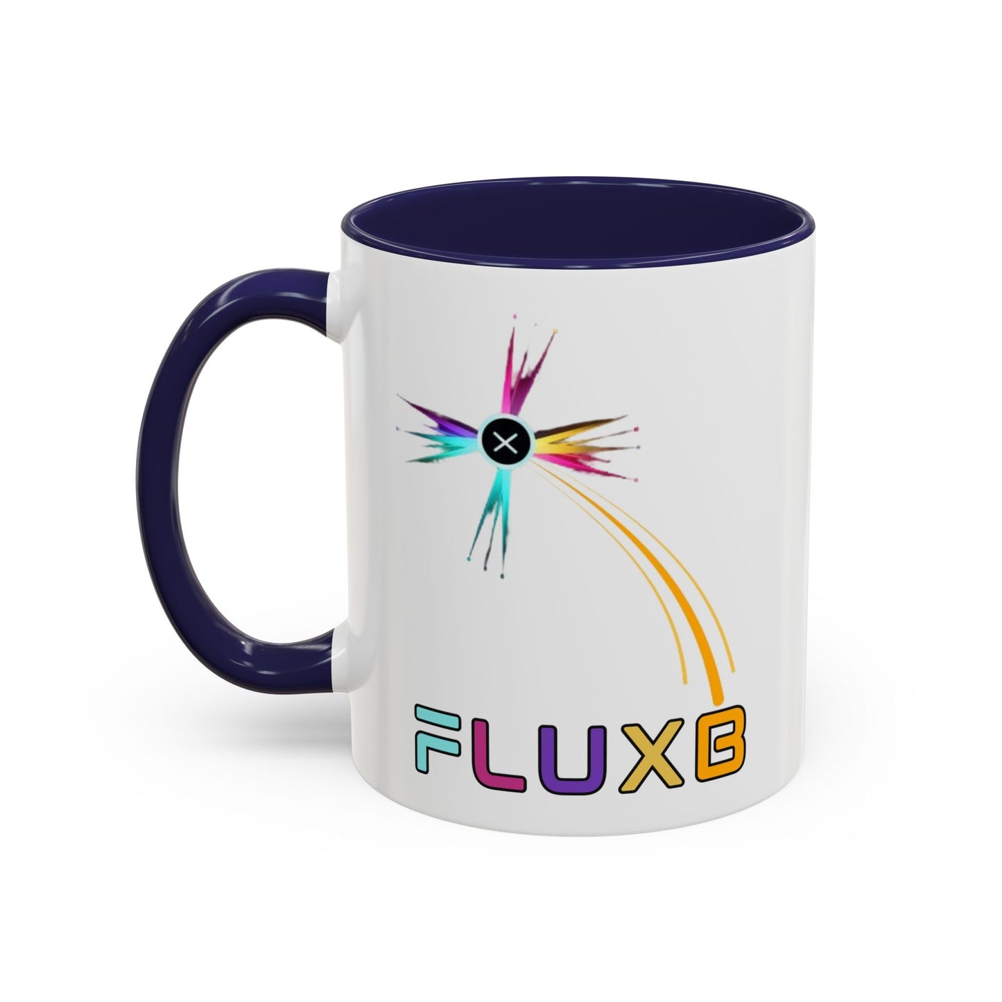 FluxBeam (FLUXB) Accent Mug by cypherpunkgear – cypherpunkgear.com | Cypherpunk Merch