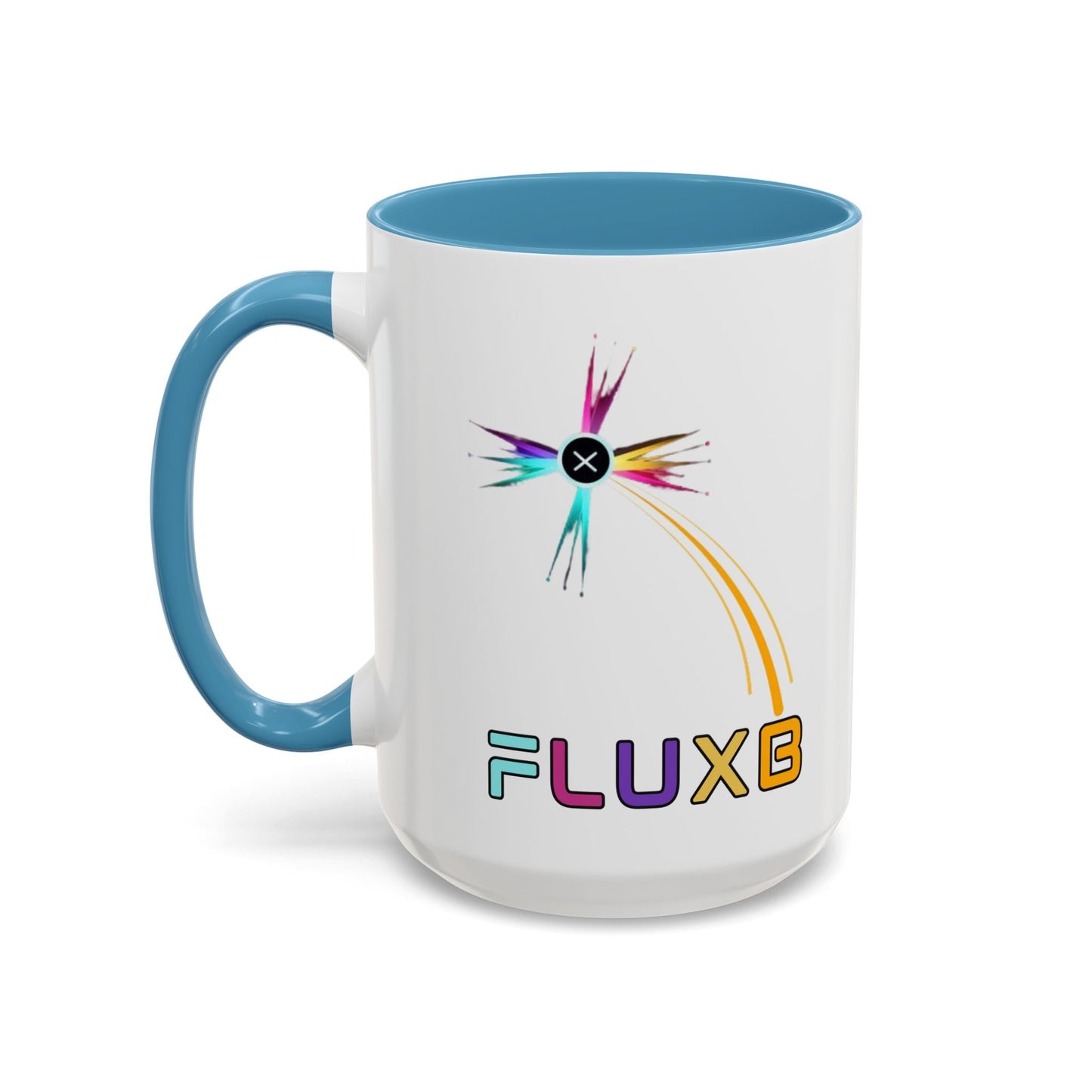 FluxBeam (FLUXB) Accent Mug by cypherpunkgear – cypherpunkgear.com | Cypherpunk Merch