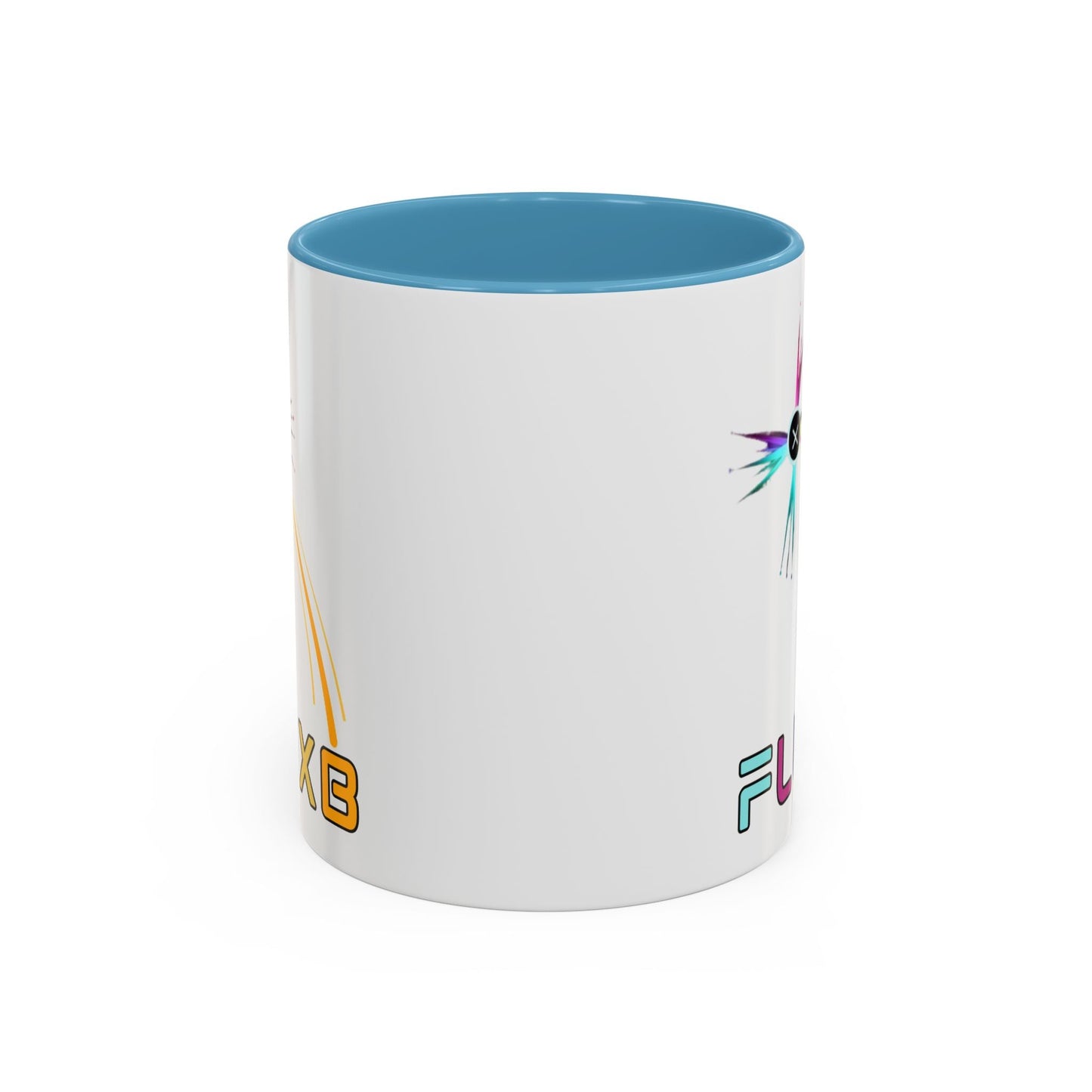 FluxBeam (FLUXB) Accent Mug by cypherpunkgear – cypherpunkgear.com | Cypherpunk Merch
