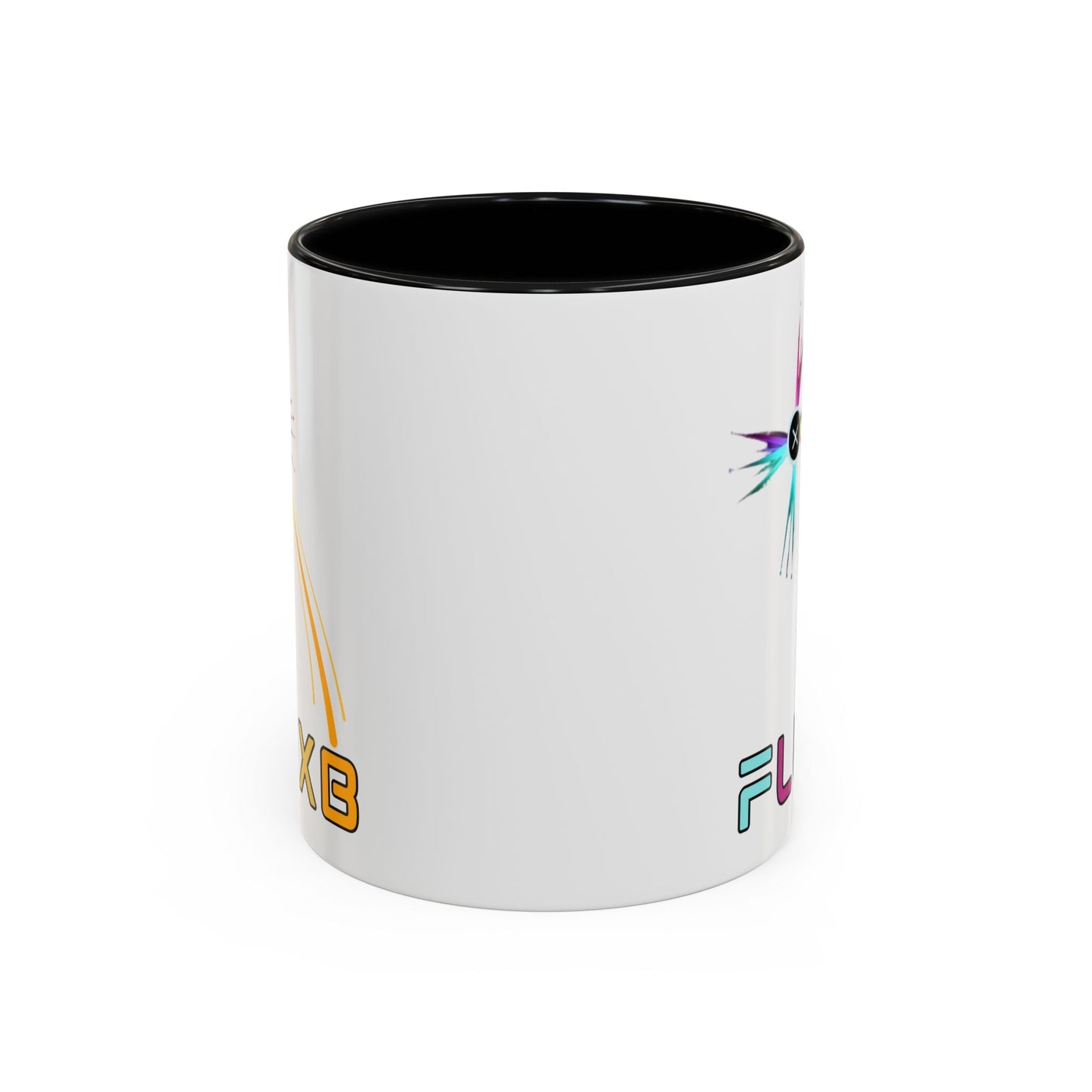 FluxBeam (FLUXB) Accent Mug by cypherpunkgear – cypherpunkgear.com | Cypherpunk Merch