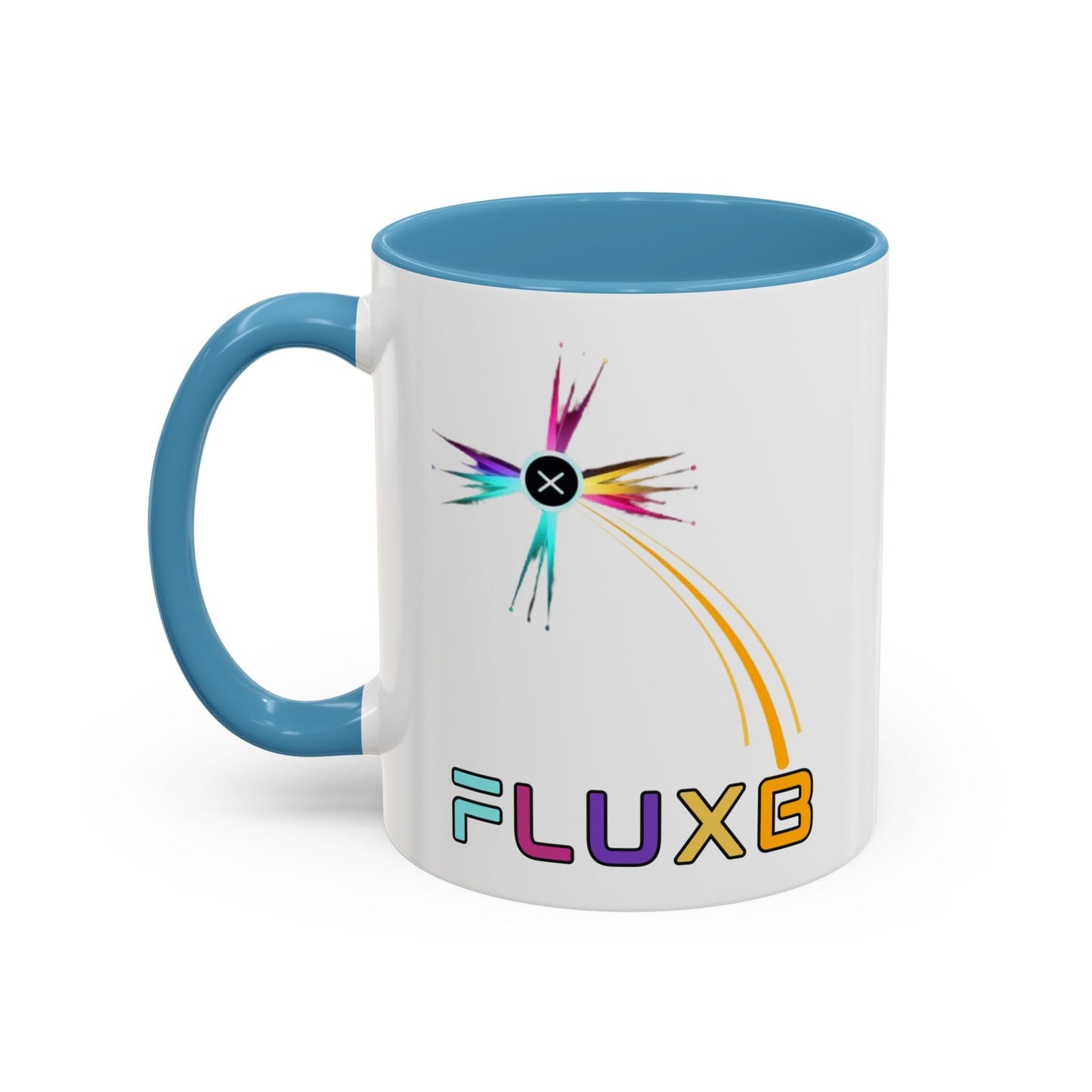 FluxBeam (FLUXB) Accent Mug by cypherpunkgear – cypherpunkgear.com | Cypherpunk Merch