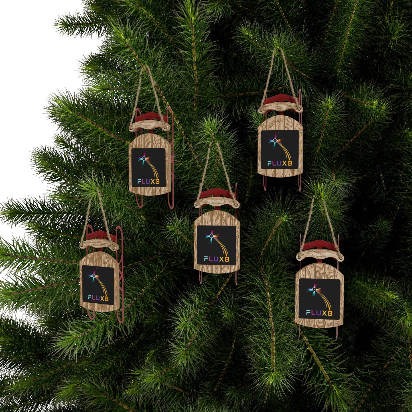 FluxBeam (FLUXB) Sled Ornament by cypherpunkgear – cypherpunkgear.com | Cypherpunk Merch