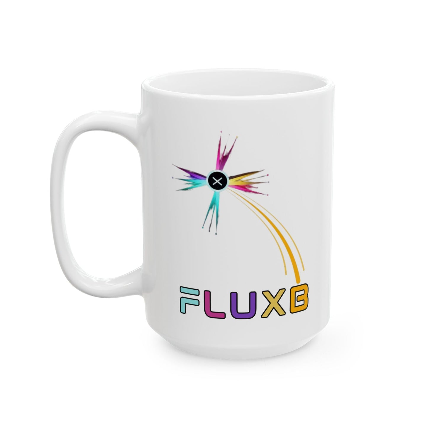 FluxBeam (FLUXB) White Mug by cypherpunkgear – cypherpunkgear.com | Cypherpunk Merch