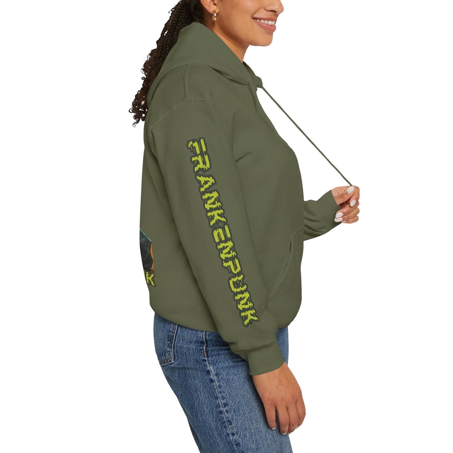 Frankenpunk Hoodie Unisex Hooded Sweatshirt by cypherpunkgear – cypherpunkgear.com | Cypherpunk Merch