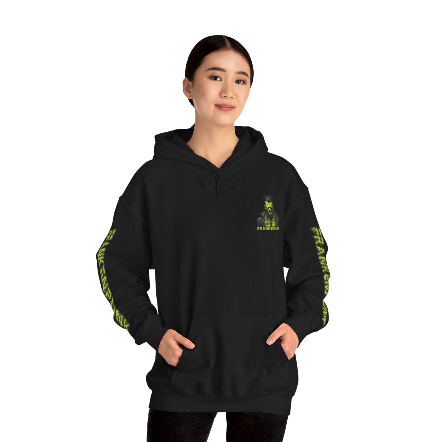 Frankenpunk Hoodie Unisex Hooded Sweatshirt by cypherpunkgear – cypherpunkgear.com | Cypherpunk Merch