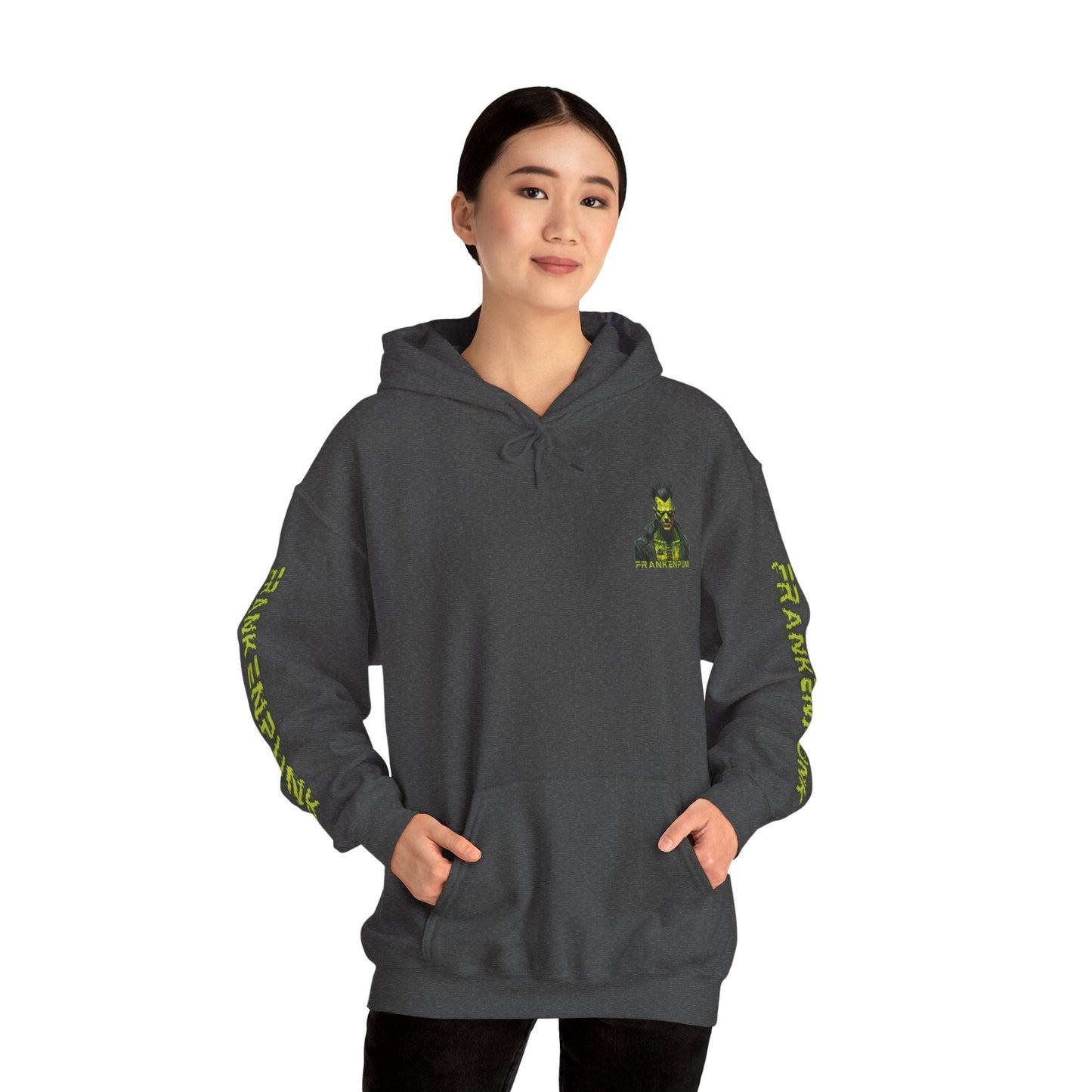 Frankenpunk Hoodie Unisex Hooded Sweatshirt by cypherpunkgear – cypherpunkgear.com | Cypherpunk Merch