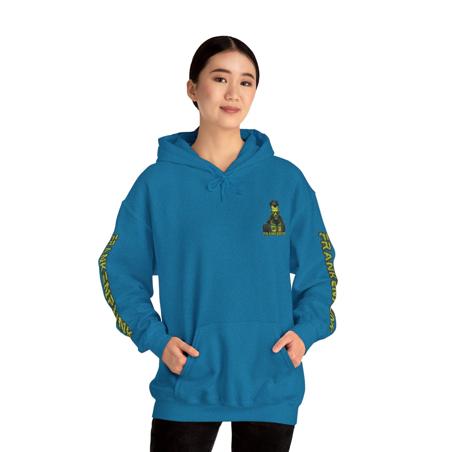 Frankenpunk Hoodie Unisex Hooded Sweatshirt by cypherpunkgear – cypherpunkgear.com | Cypherpunk Merch