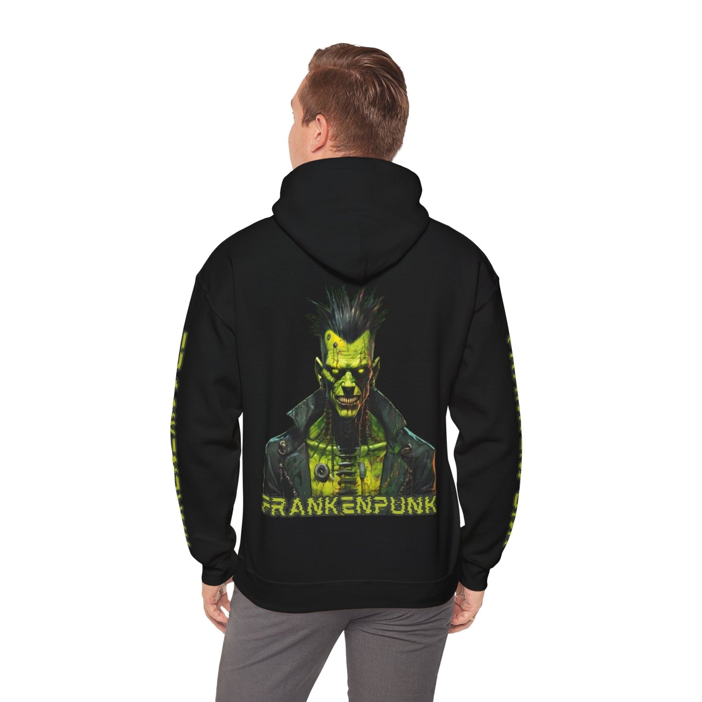 Frankenpunk Hoodie Unisex Hooded Sweatshirt by cypherpunkgear – cypherpunkgear.com | Cypherpunk Merch