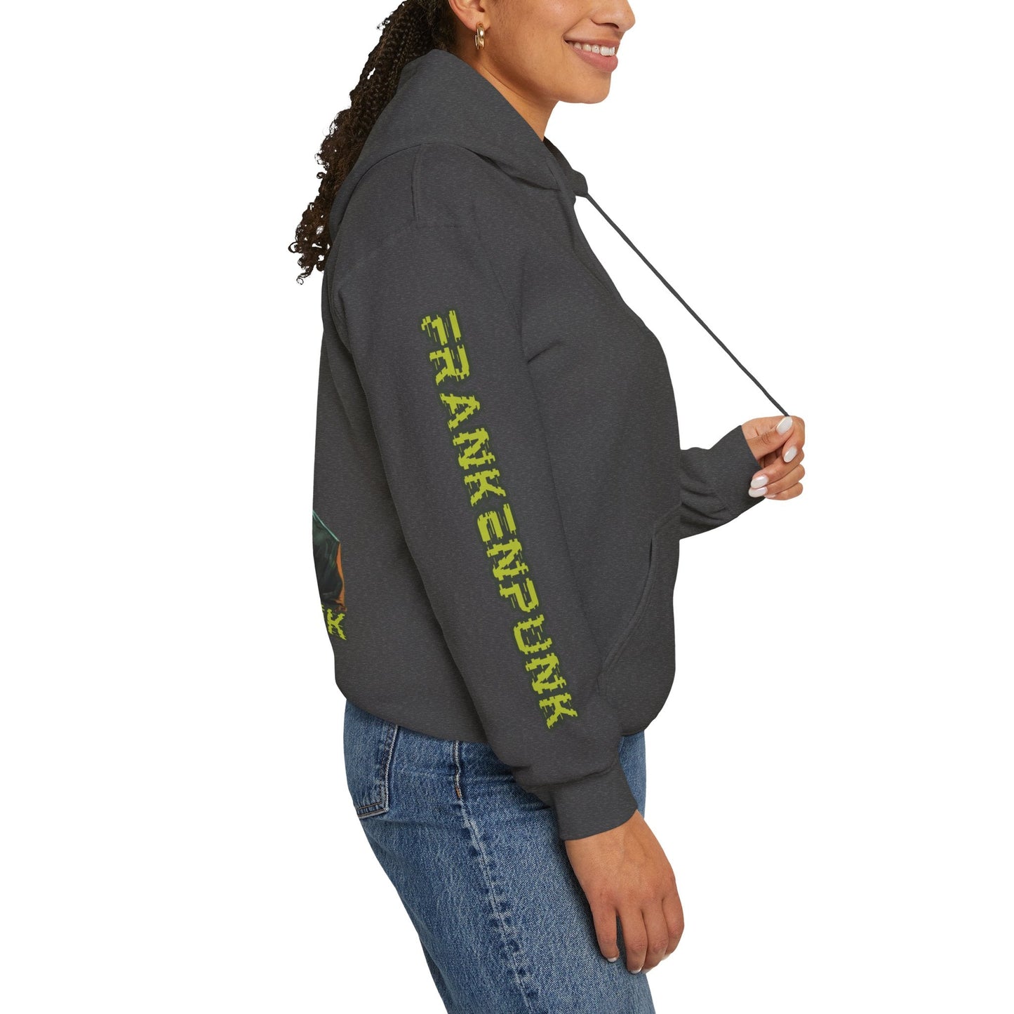 Frankenpunk Hoodie Unisex Hooded Sweatshirt by cypherpunkgear – cypherpunkgear.com | Cypherpunk Merch