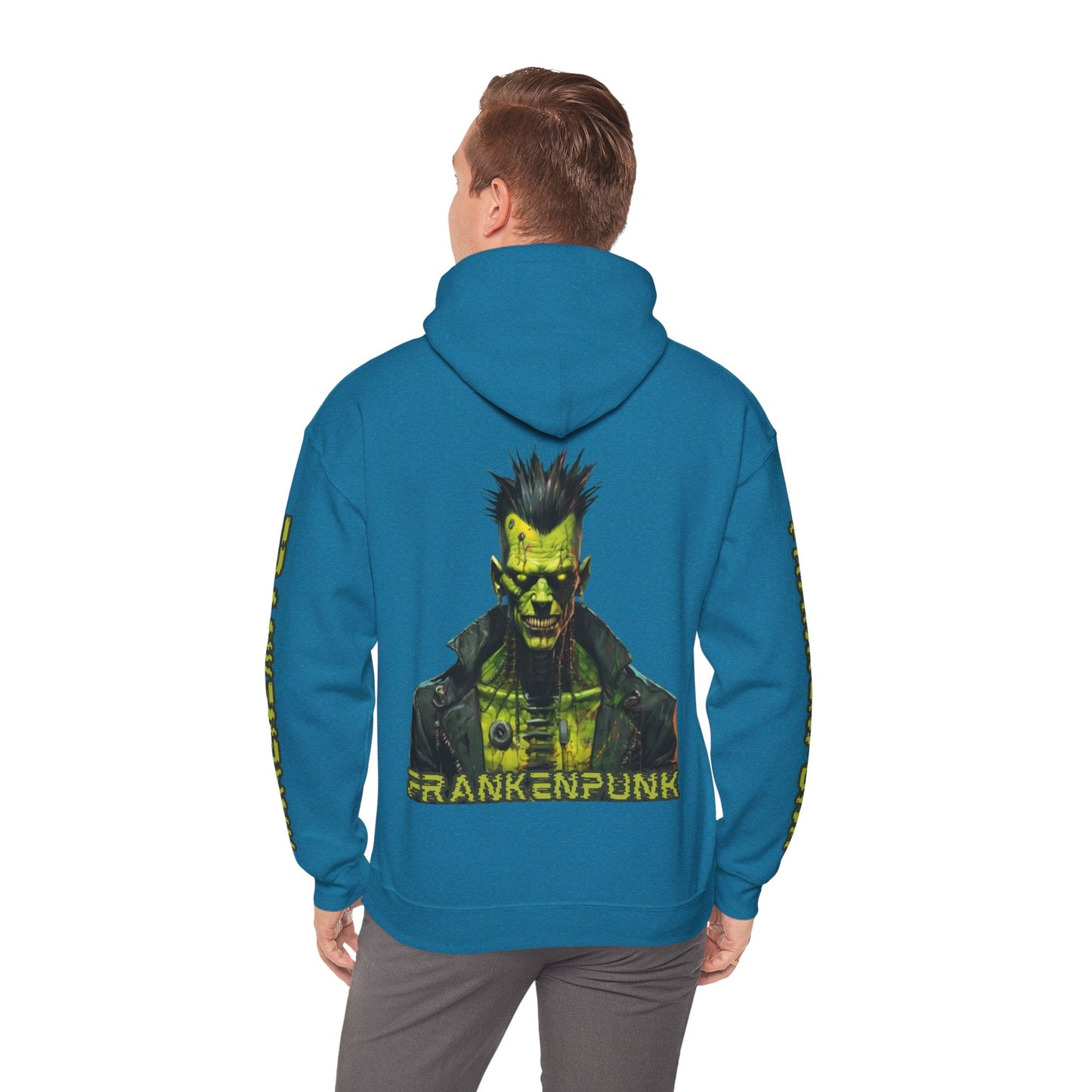 Frankenpunk Hoodie Unisex Hooded Sweatshirt by cypherpunkgear – cypherpunkgear.com | Cypherpunk Merch