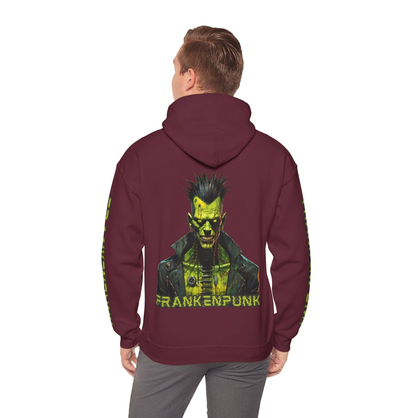 Frankenpunk Hoodie Unisex Hooded Sweatshirt by cypherpunkgear – cypherpunkgear.com | Cypherpunk Merch