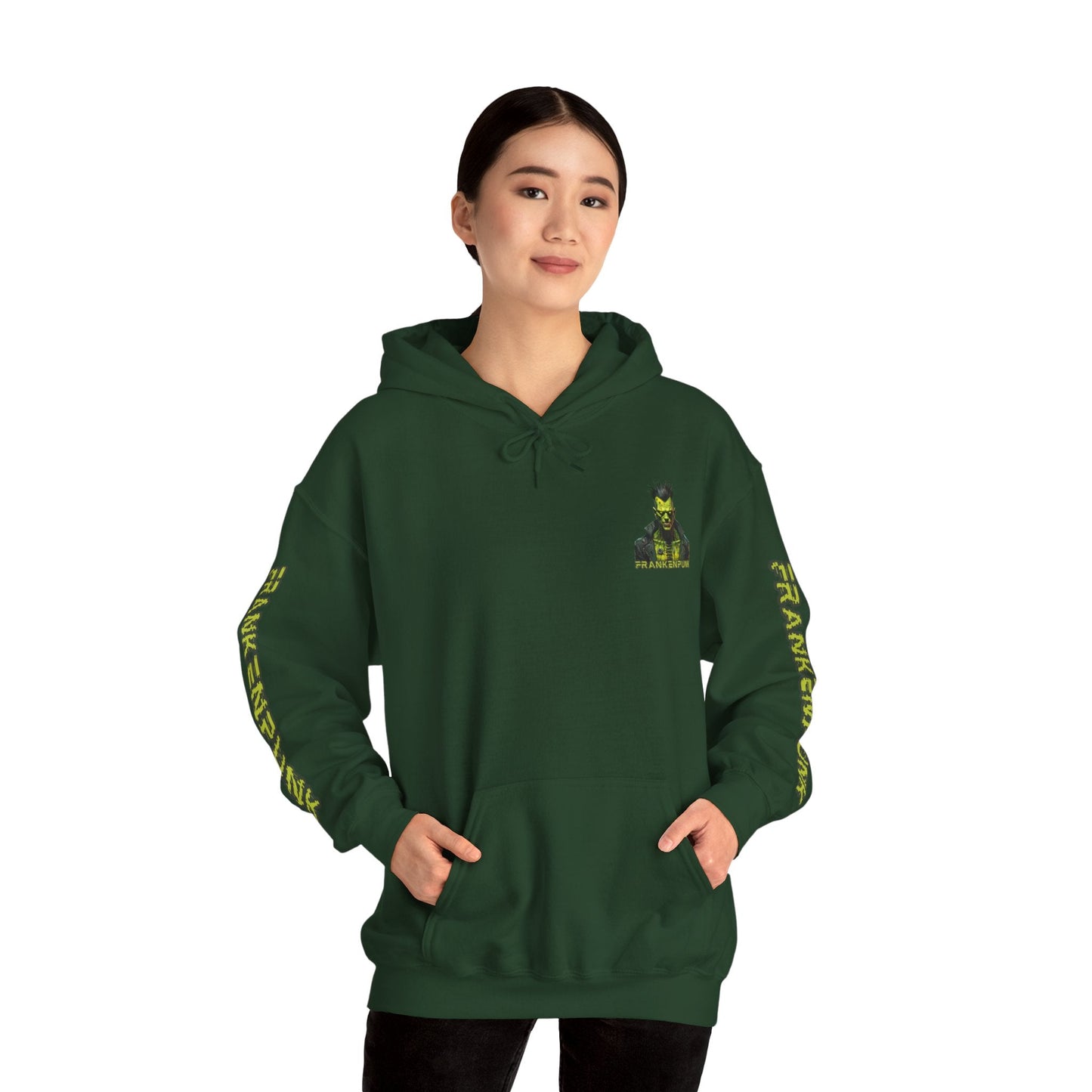 Frankenpunk Hoodie Unisex Hooded Sweatshirt by cypherpunkgear – cypherpunkgear.com | Cypherpunk Merch