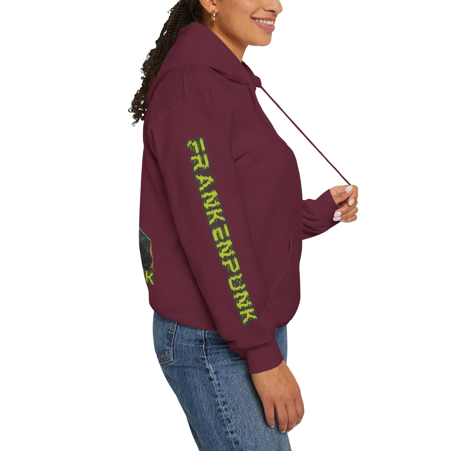 Frankenpunk Hoodie Unisex Hooded Sweatshirt by cypherpunkgear – cypherpunkgear.com | Cypherpunk Merch