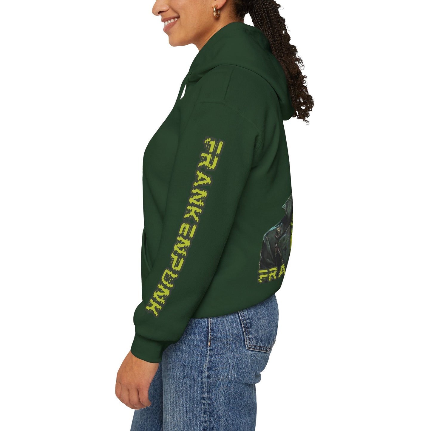 Frankenpunk Hoodie Unisex Hooded Sweatshirt by cypherpunkgear – cypherpunkgear.com | Cypherpunk Merch
