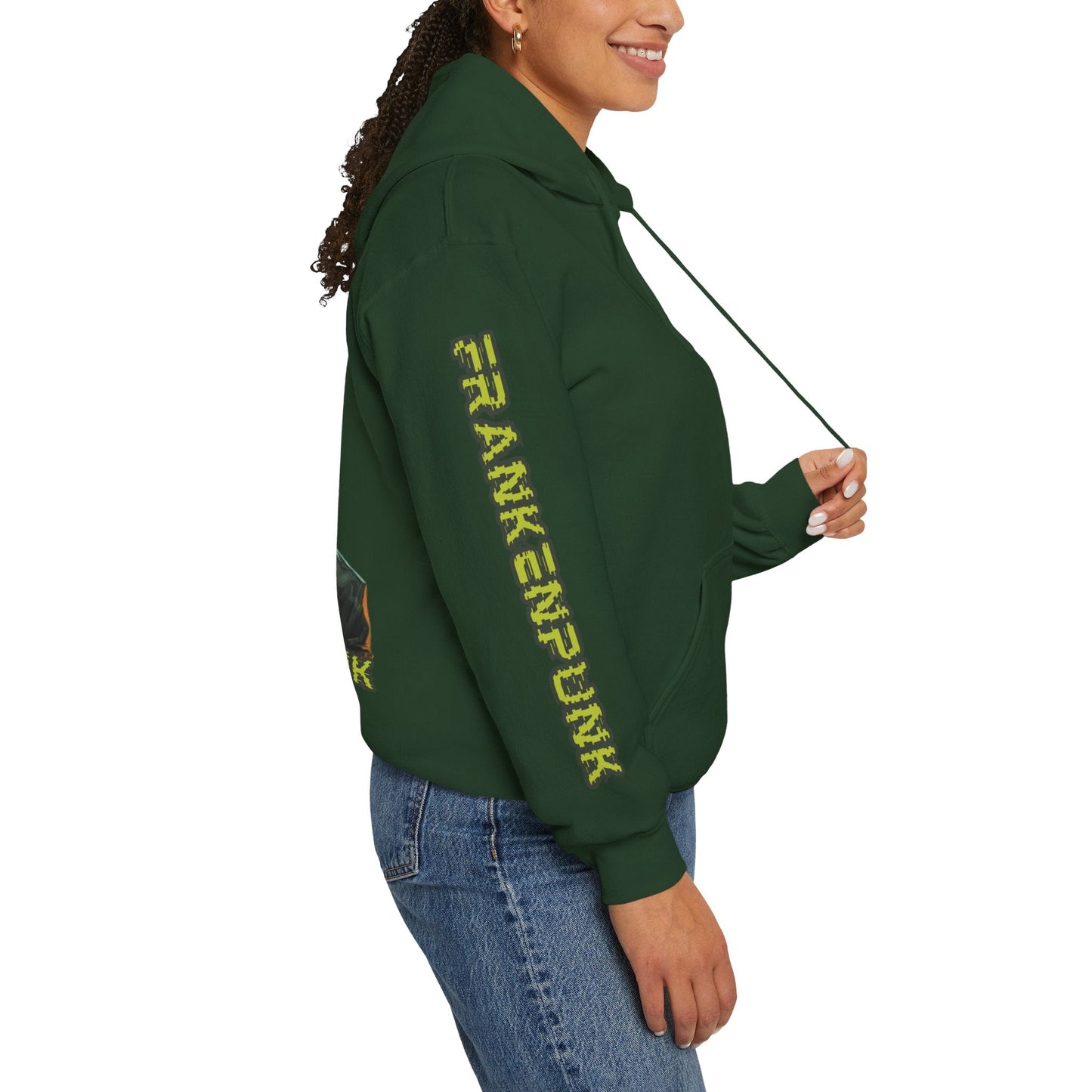 Frankenpunk Hoodie Unisex Hooded Sweatshirt by cypherpunkgear – cypherpunkgear.com | Cypherpunk Merch