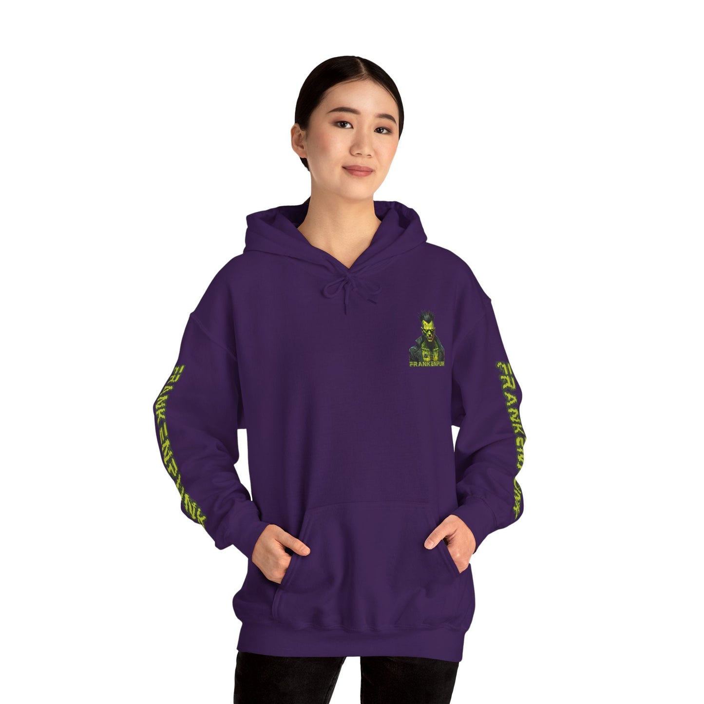 Frankenpunk Hoodie Unisex Hooded Sweatshirt by cypherpunkgear – cypherpunkgear.com | Cypherpunk Merch