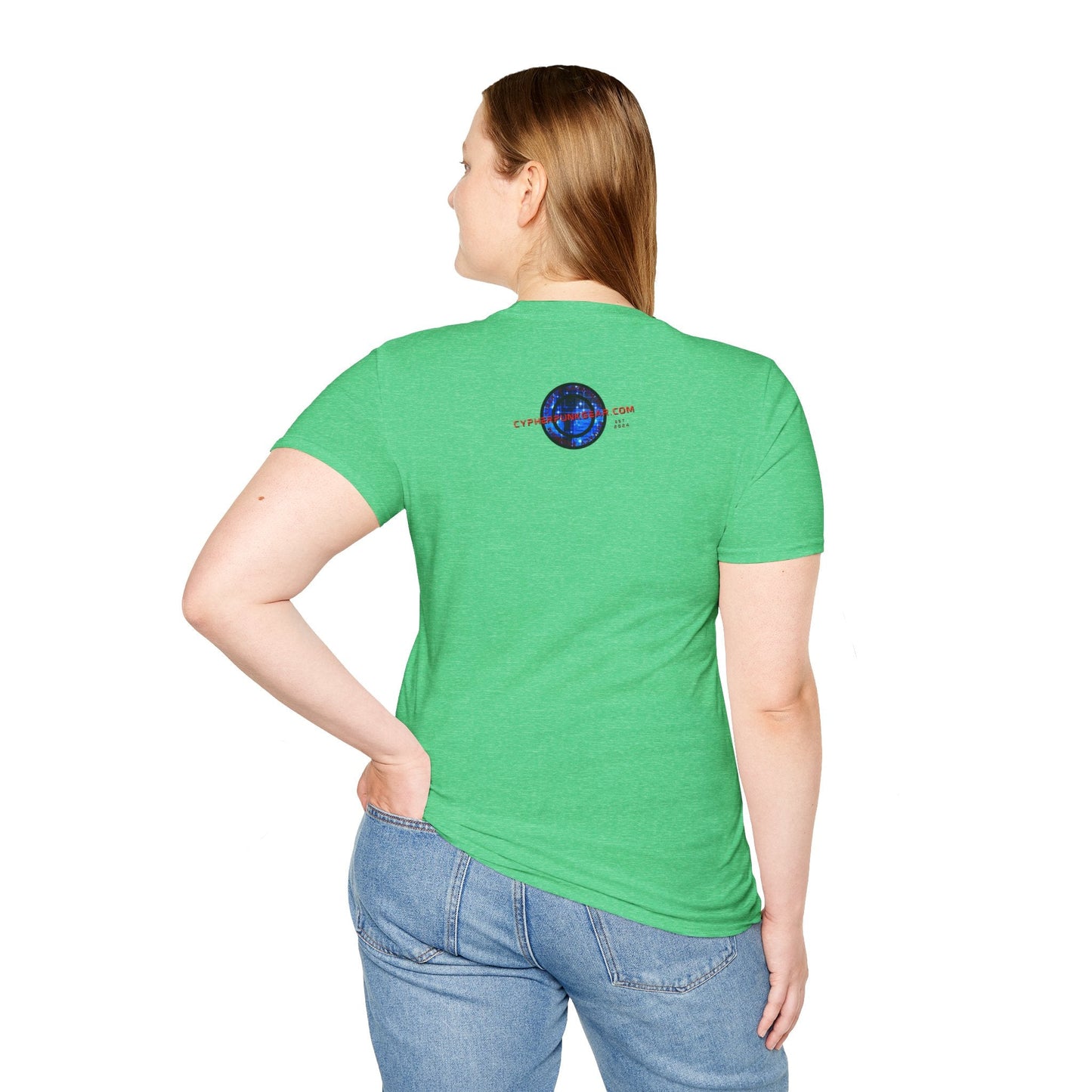 Frankenpunk w/logo Unisex T-Shirt by cypherpunkgear – cypherpunkgear.com | Cypherpunk Merch