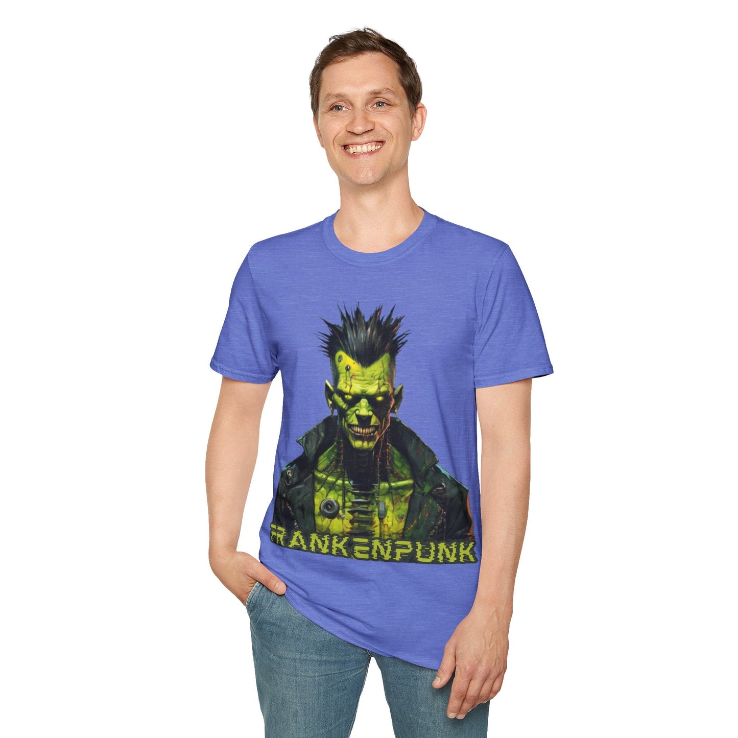 Frankenpunk w/logo Unisex T-Shirt by cypherpunkgear – cypherpunkgear.com | Cypherpunk Merch