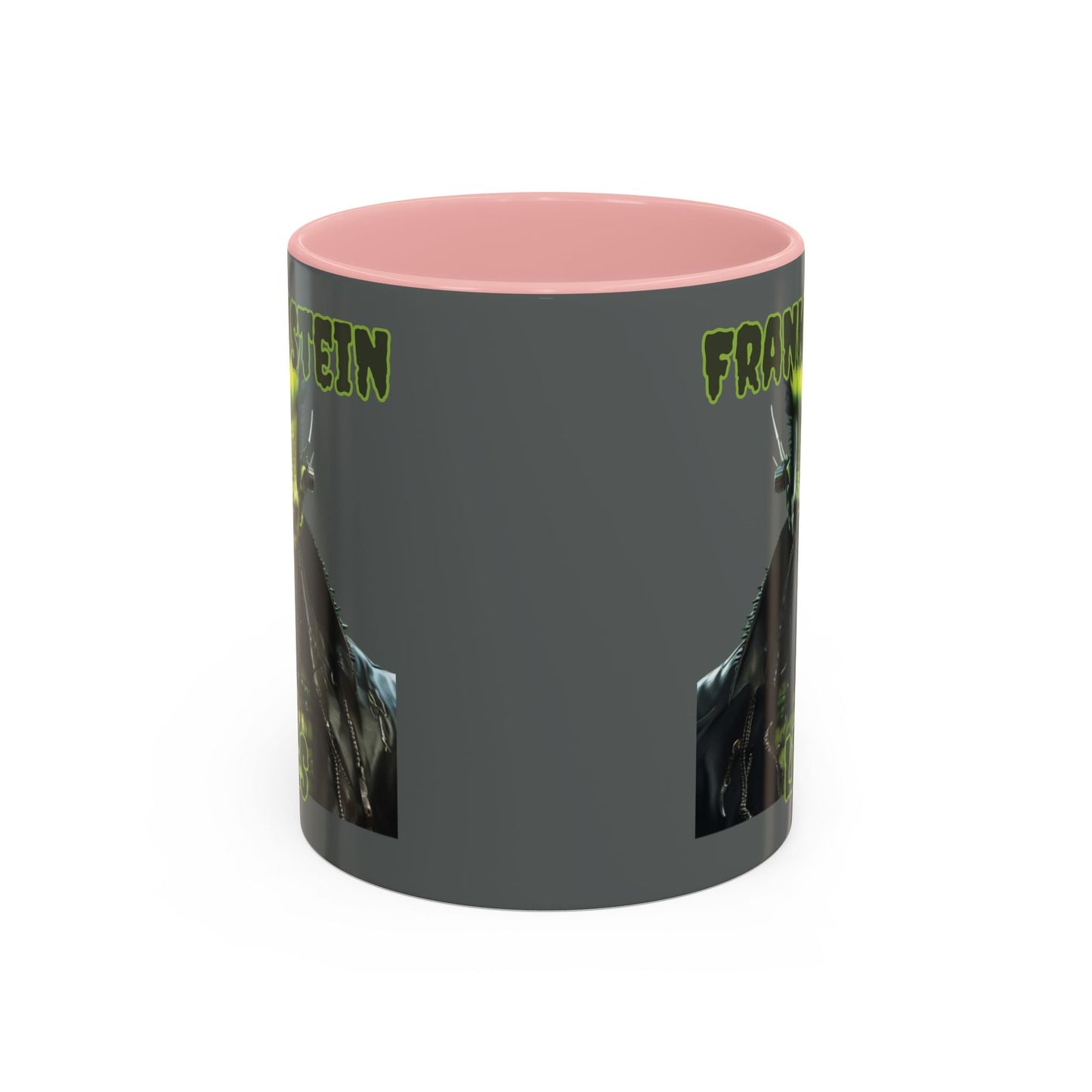 Frankenstein Lives Accent Mug by cypherpunkgear – cypherpunkgear.com | Cypherpunk Merch