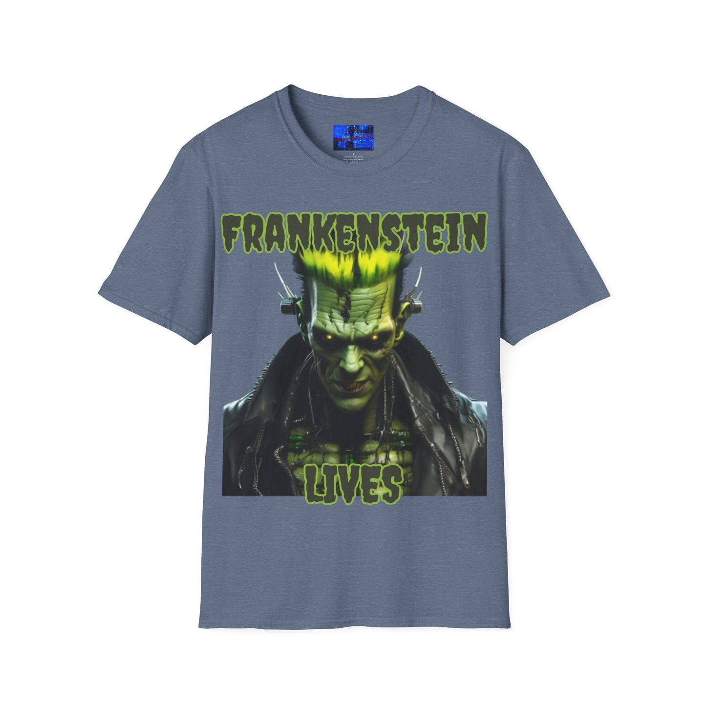 Frankenstein Lives DKcolors Unisex T-Shirt by cypherpunkgear – cypherpunkgear.com | Cypherpunk Merch