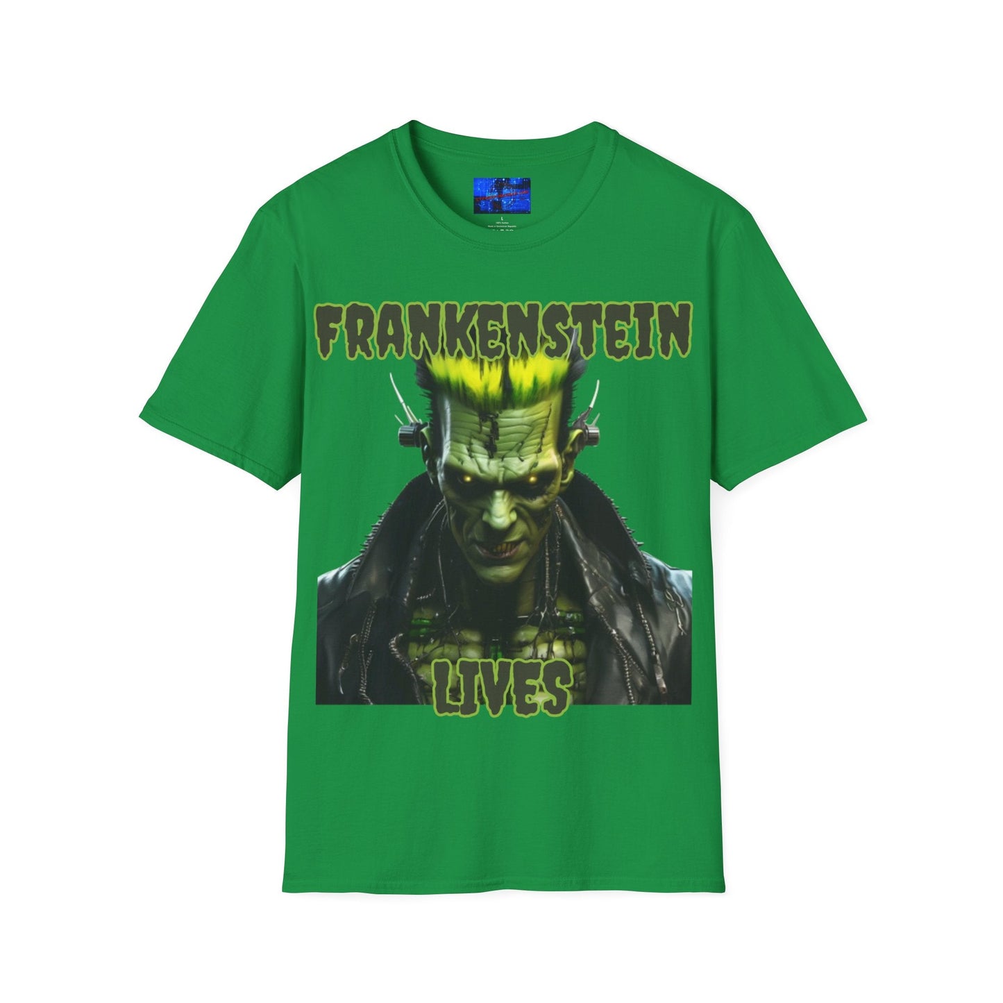 Frankenstein Lives DKcolors Unisex T-Shirt by cypherpunkgear – cypherpunkgear.com | Cypherpunk Merch