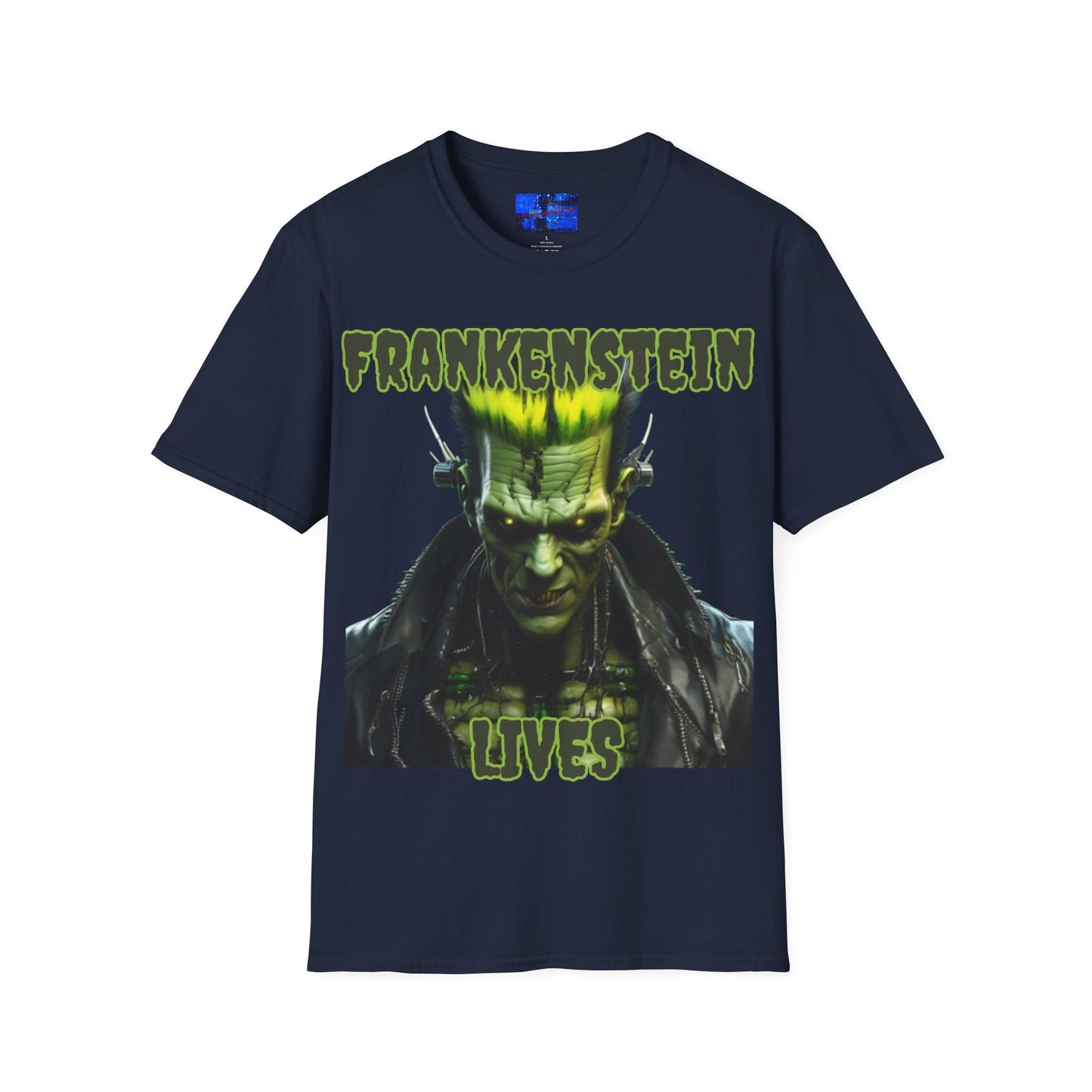 Frankenstein Lives DKcolors Unisex T-Shirt by cypherpunkgear – cypherpunkgear.com | Cypherpunk Merch